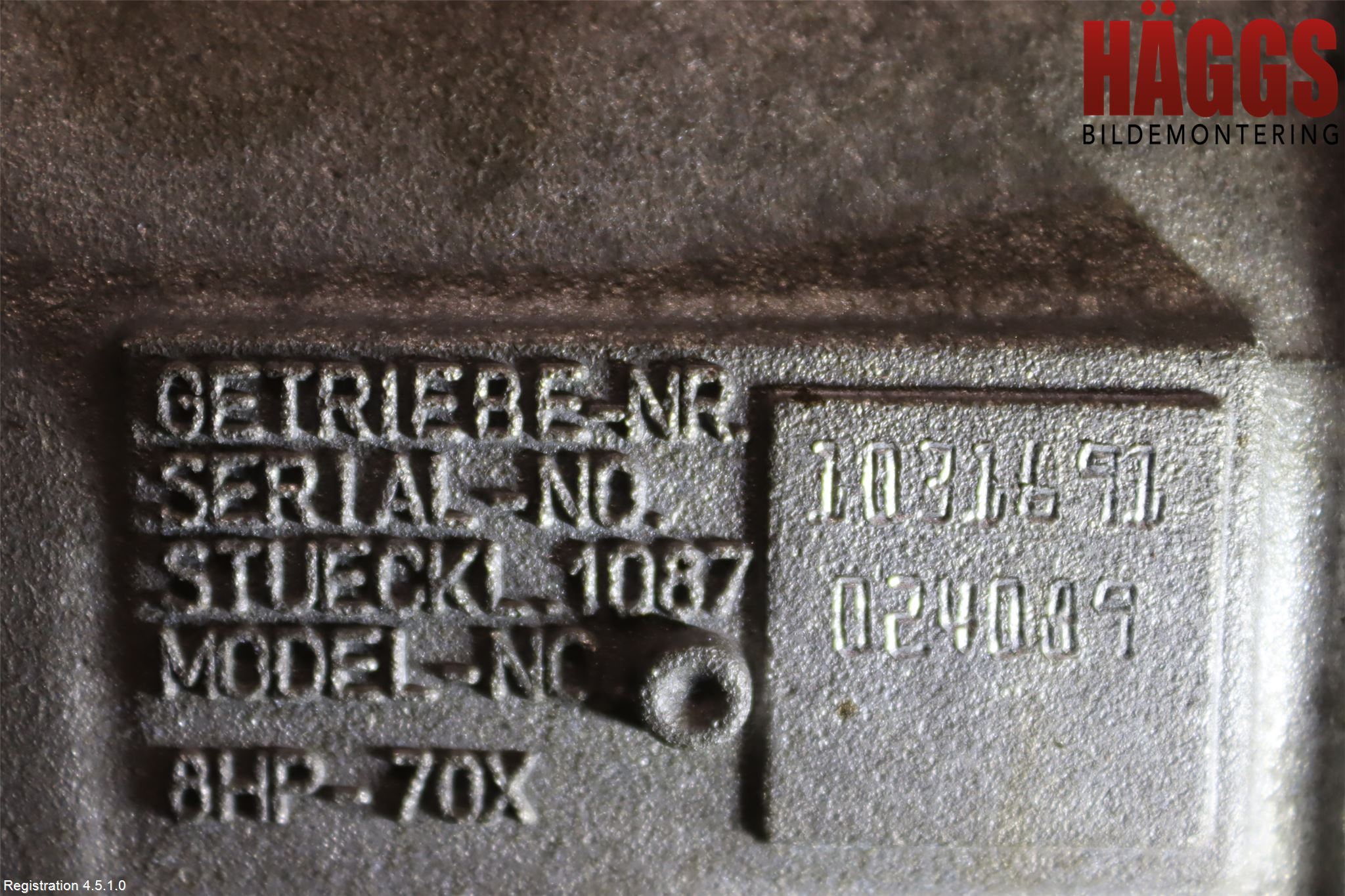 BMW 5 F10/F11/F18 09-17 Växellåda Automat