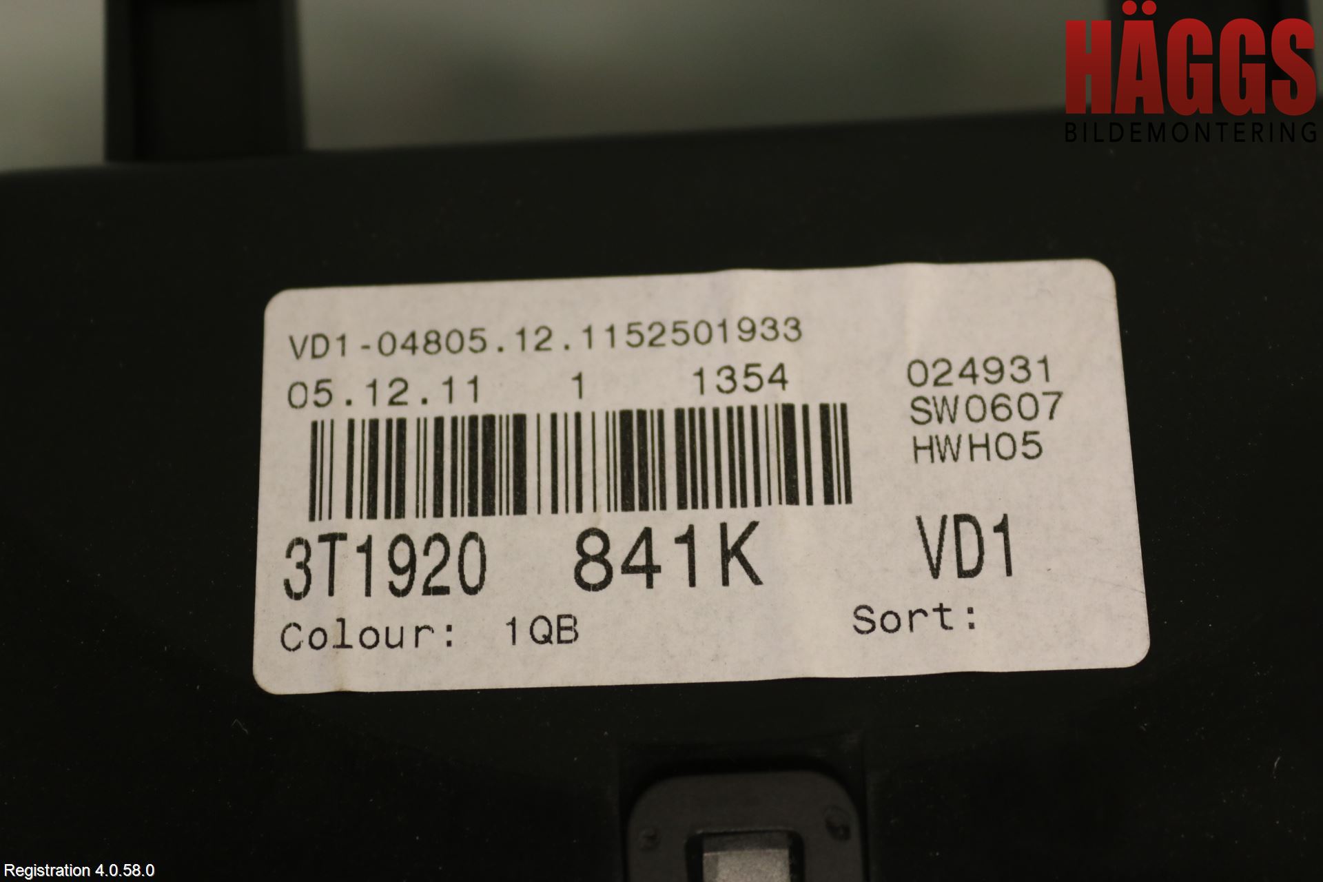 Skoda SUPERB 09-15 Instrument Komb