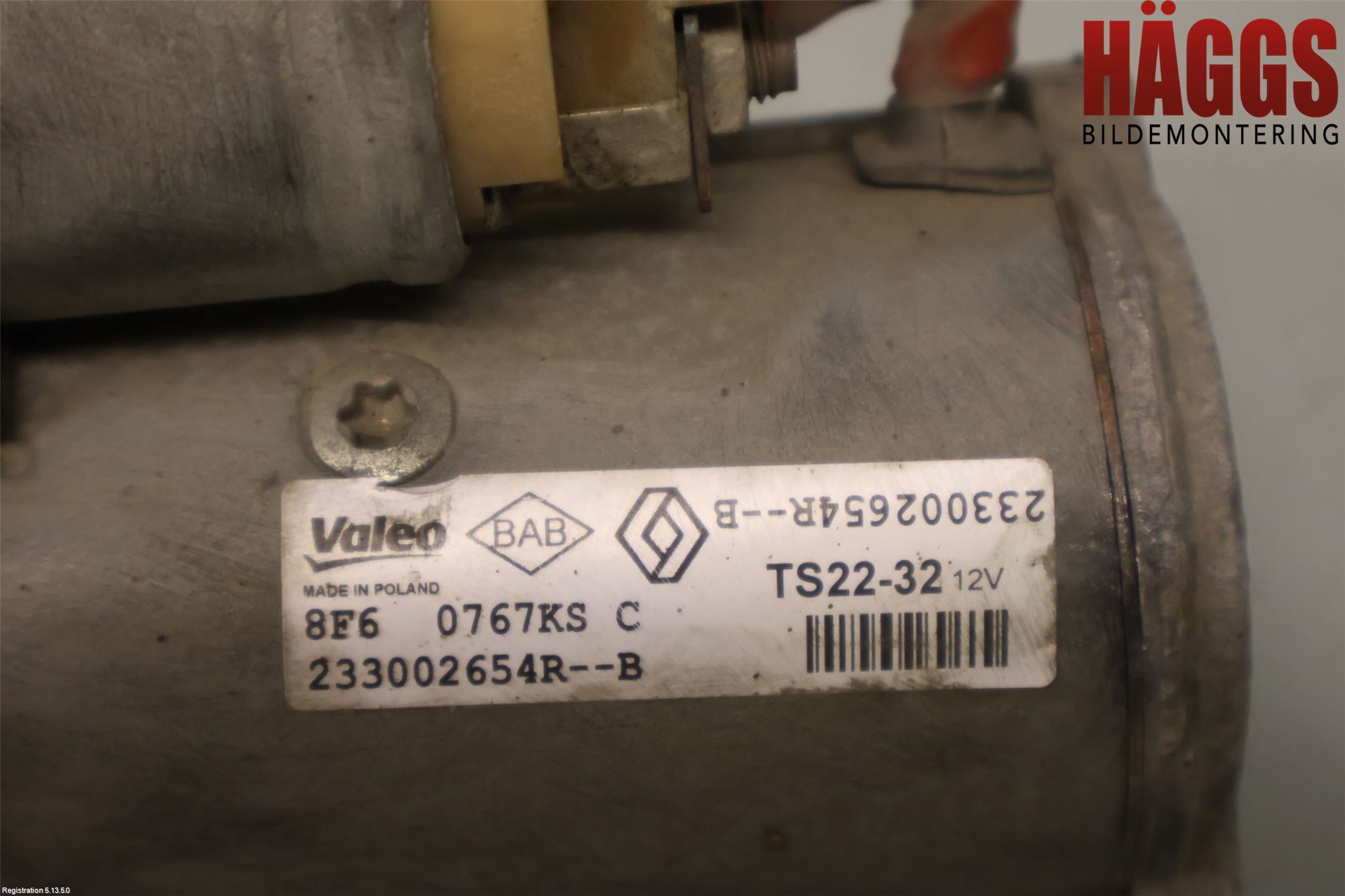 Nissan NAVARA 05-16 Startmotor Diesel