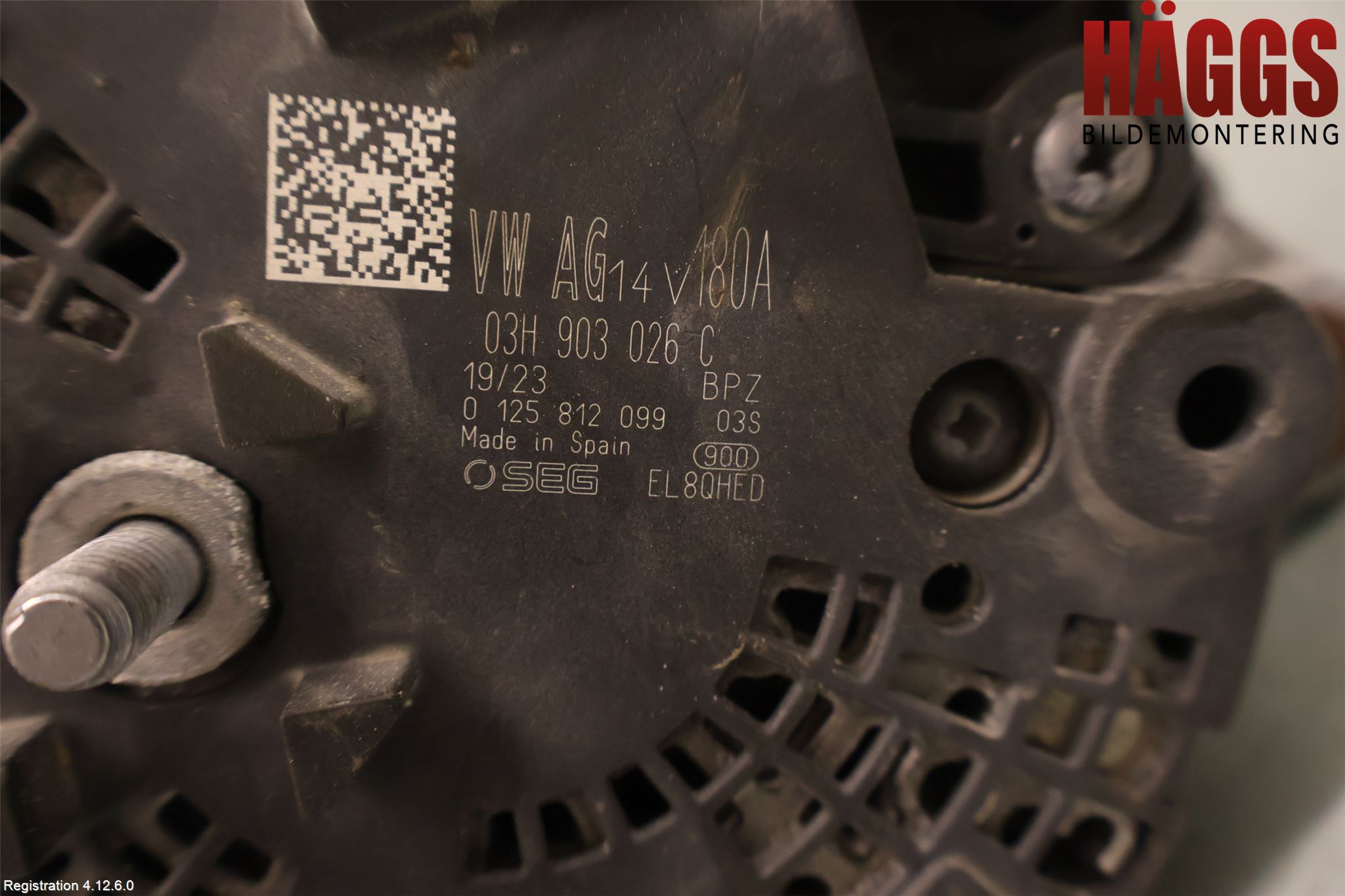Volkswagen VW TRANSP/CARAVELLE (T6) 16-22 Generator
