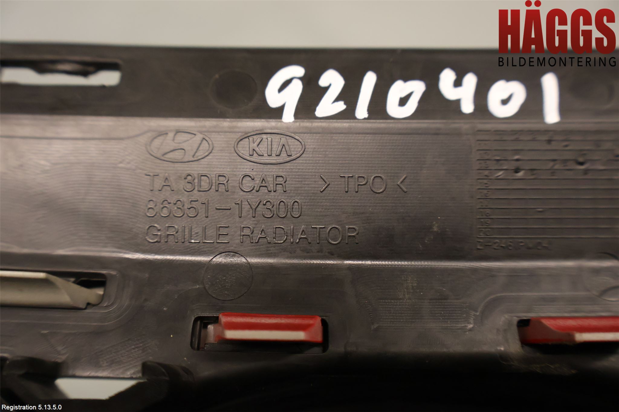 Kia PICANTO 12-17 Grill Komp