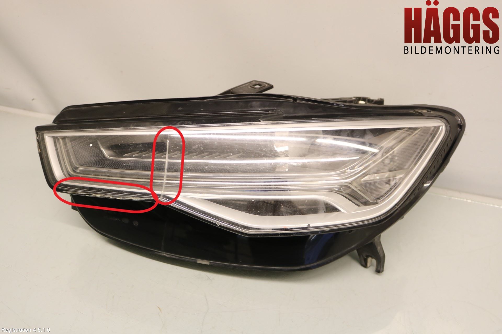 Audi A6 ALLROAD 12-18 Strålkastare Vänster