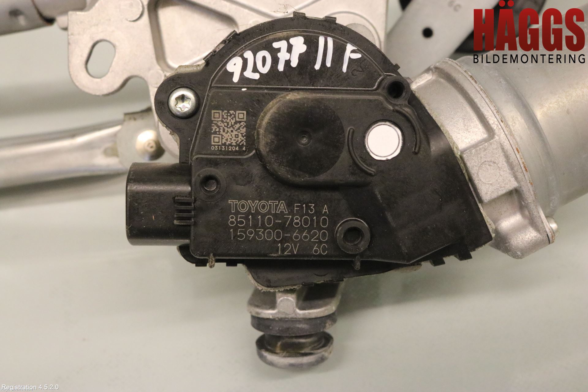 Lexus NX 300h 15-21 Torkarmotor Vindruta