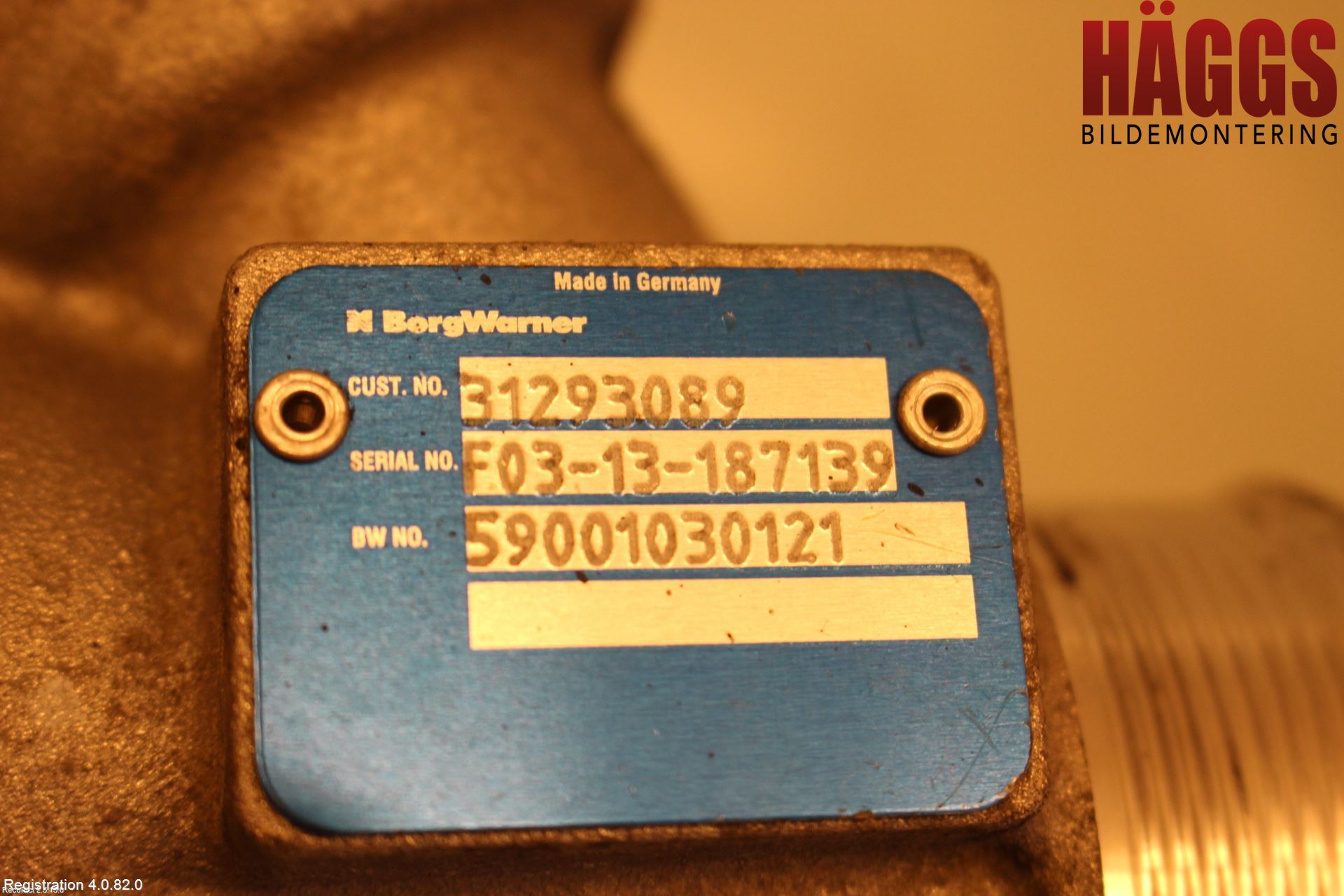 Volvo XC60 09-13 Wastegateventil