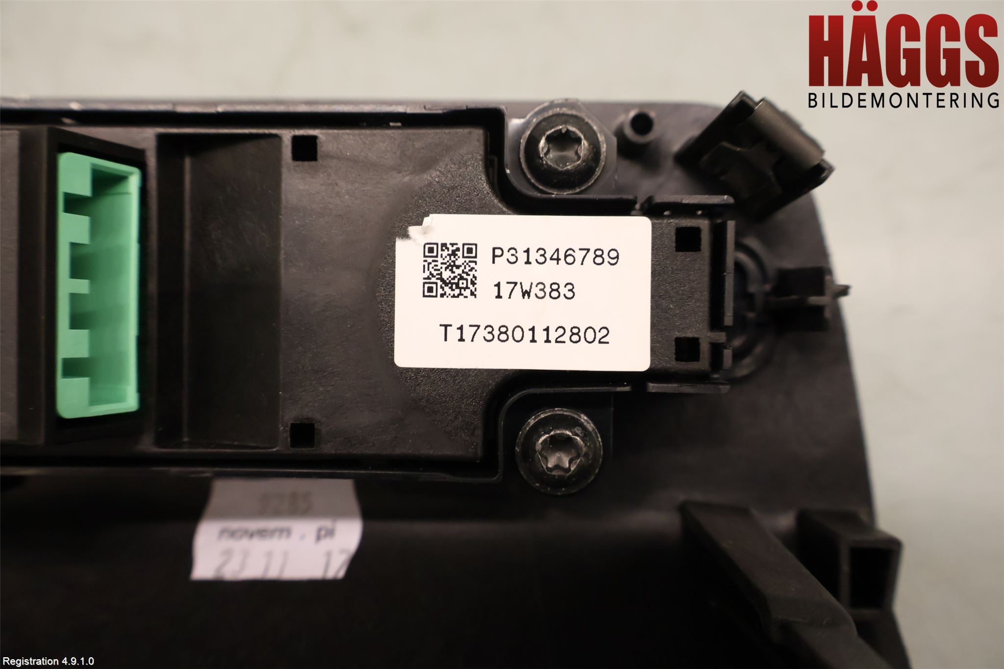 Volvo XC90/RECHARGE 16- Strömställare Multifunktion