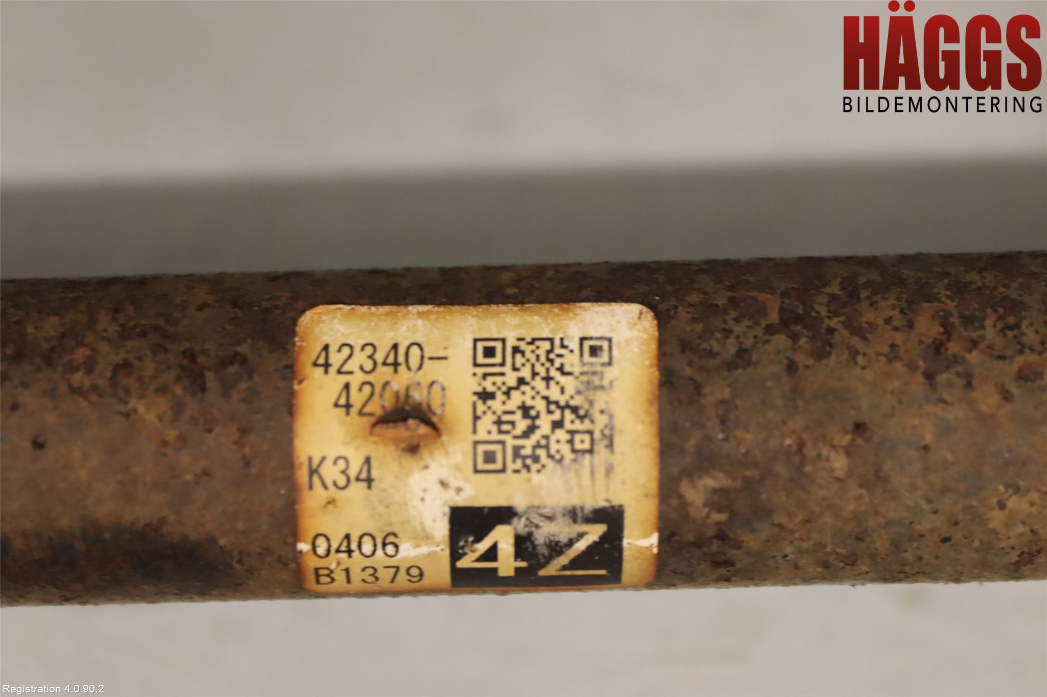 Toyota RAV4 19- Drivaxel Bak Vänster