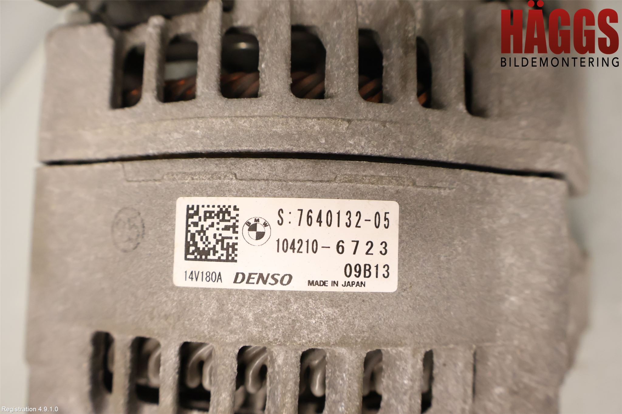 BMW 3 GT F34 13-19 Generator