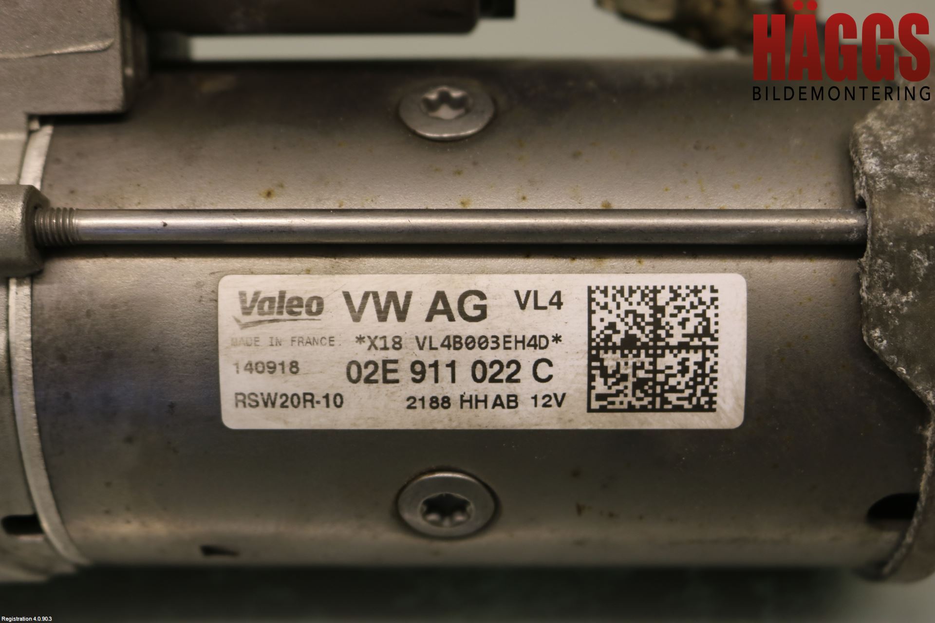 Volkswagen VW TIGUAN ALLSPACE 18- Startmotor Diesel