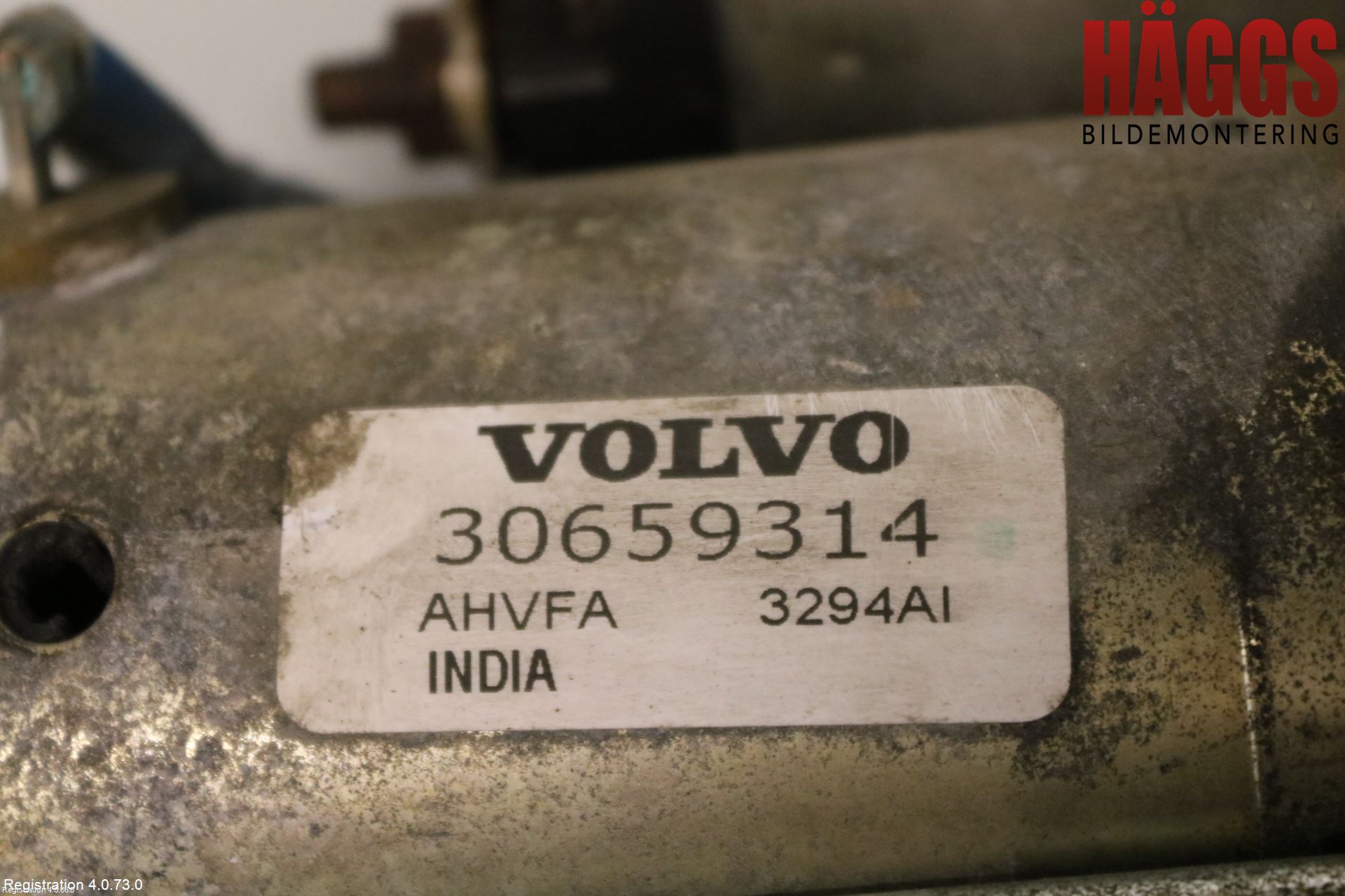 Volvo V70 14-16 Startmotor Diesel
