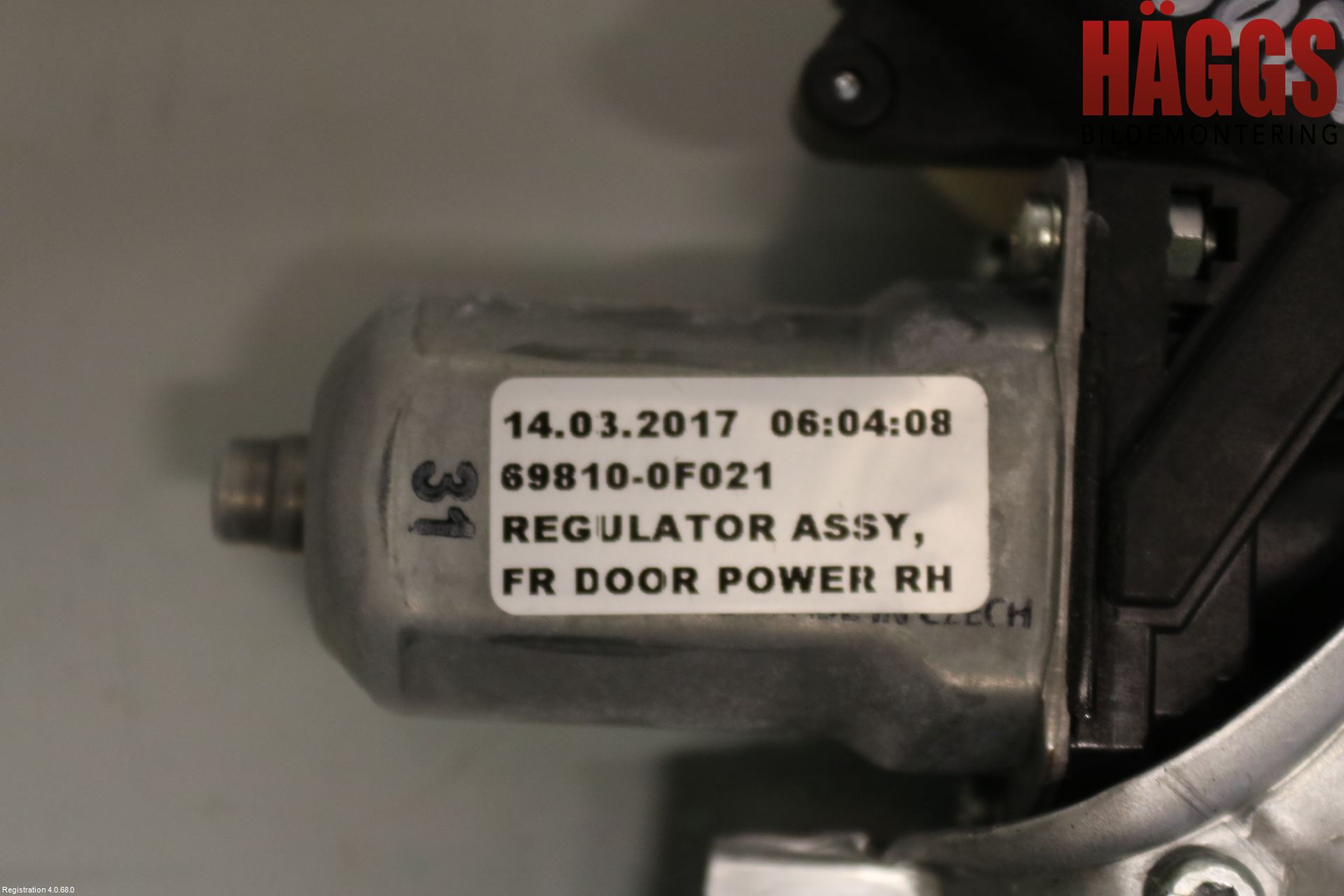 Toyota VERSO 09-18 Fönsterhiss El Kompl