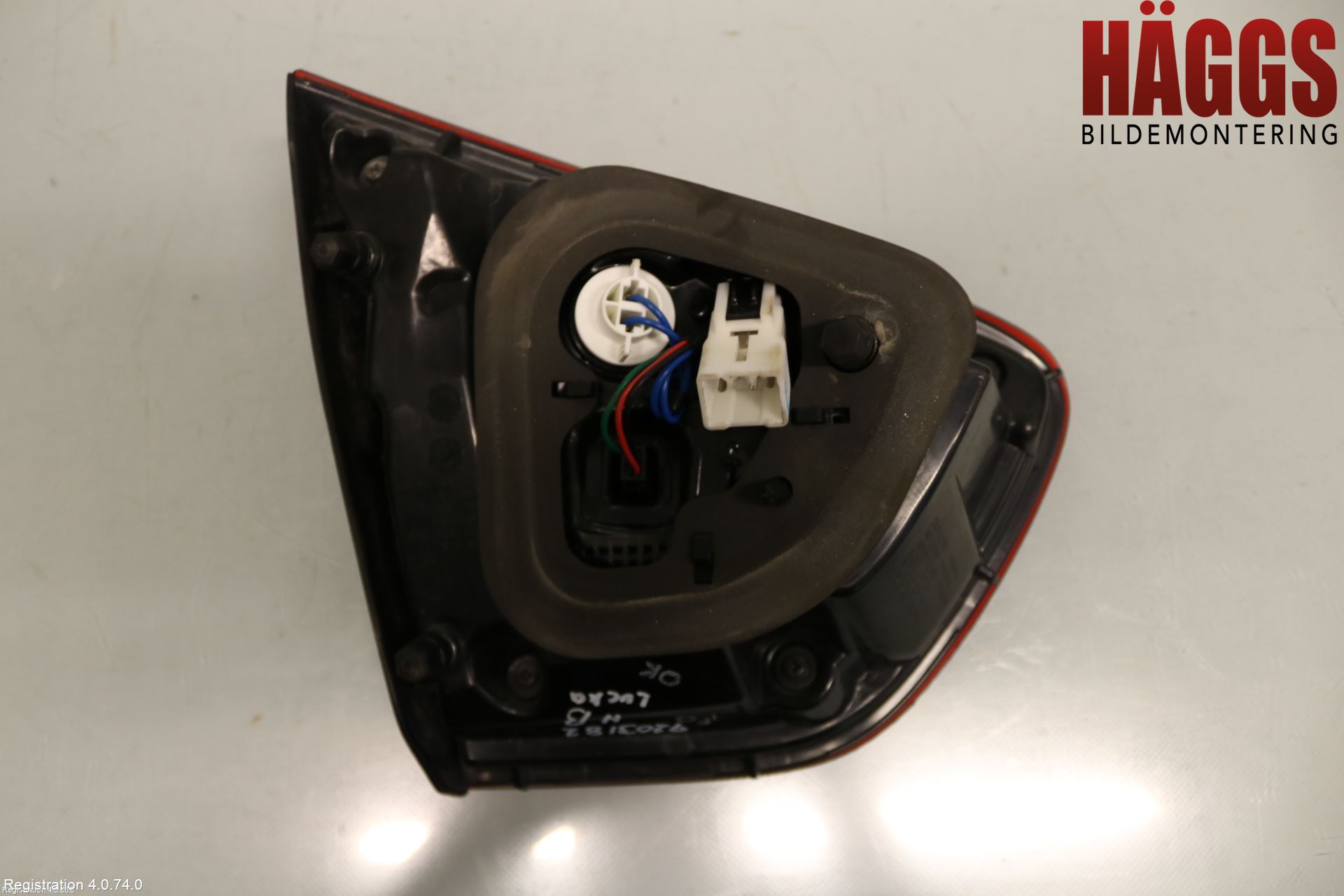 Kia RIO 12-16 Bakljus Lucka Hö