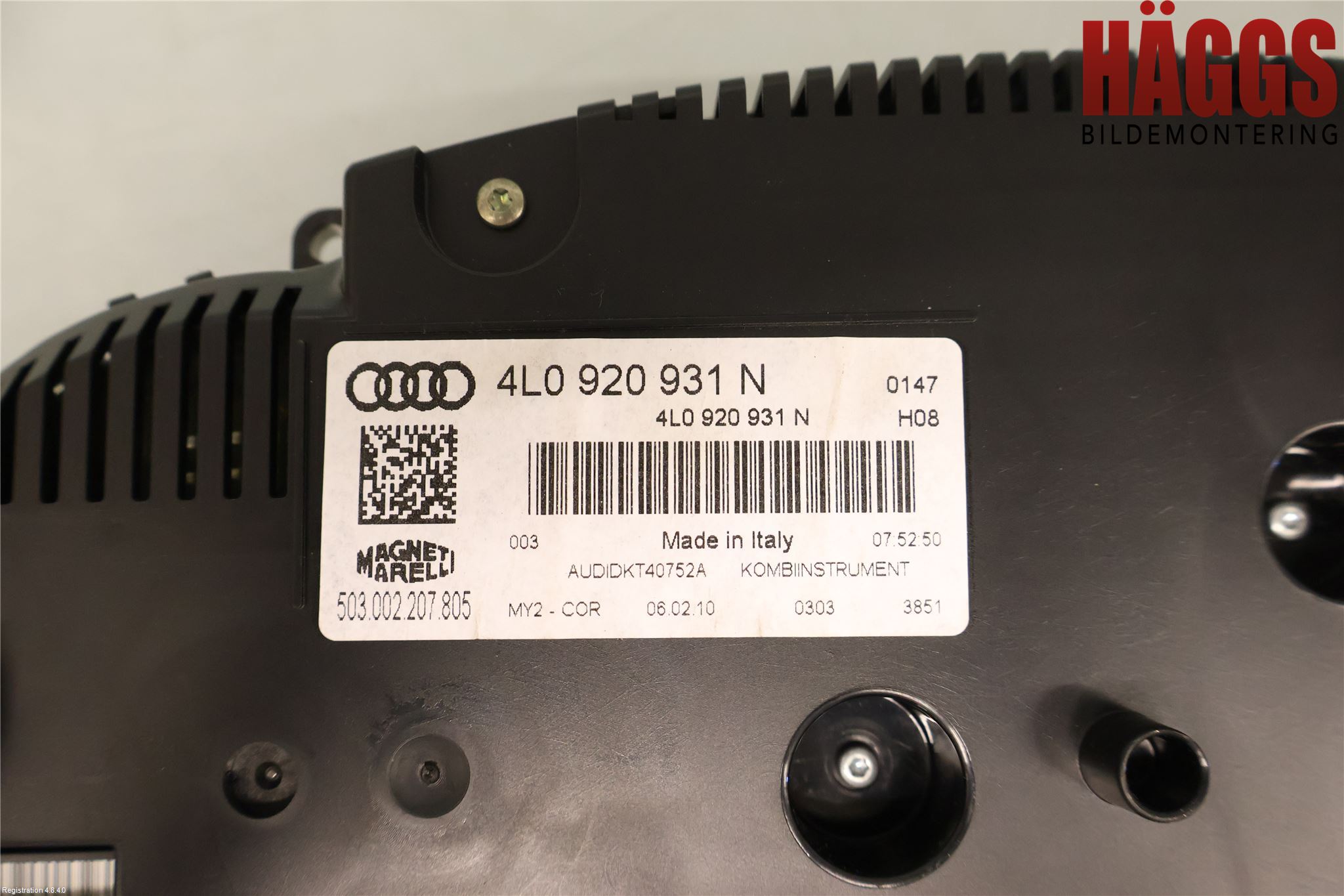 Audi Q7/SQ7 Instrument Komb