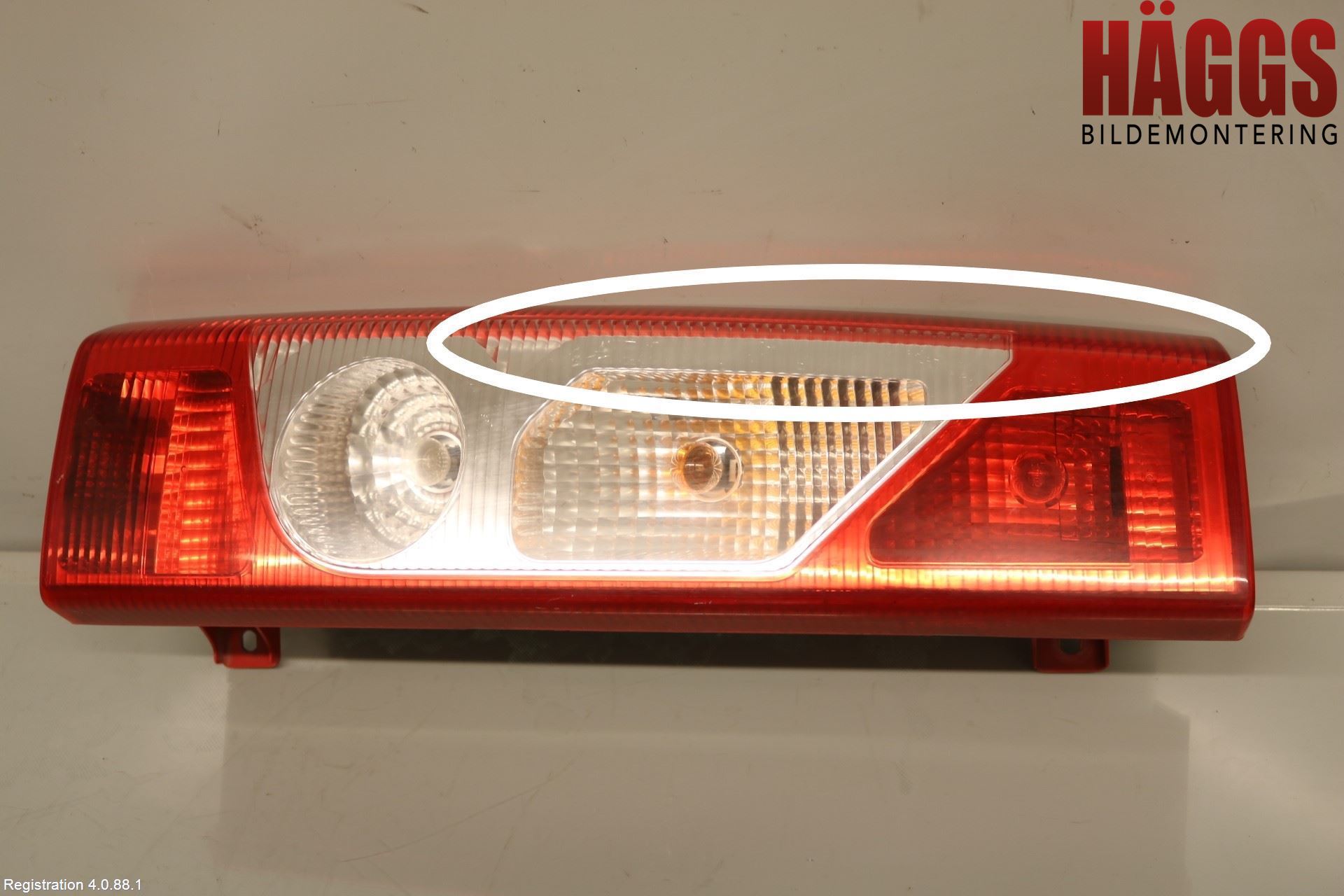 Citroen JUMPY 07-16 Bakljus Vänster