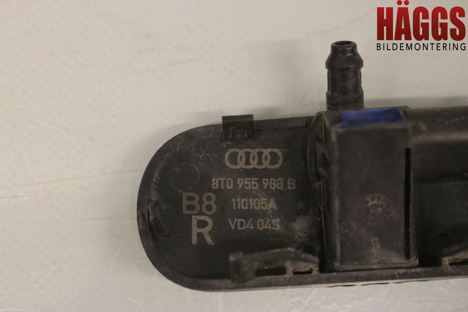 Audi A4/S4 08-11 Spolarmunstycke Rutor