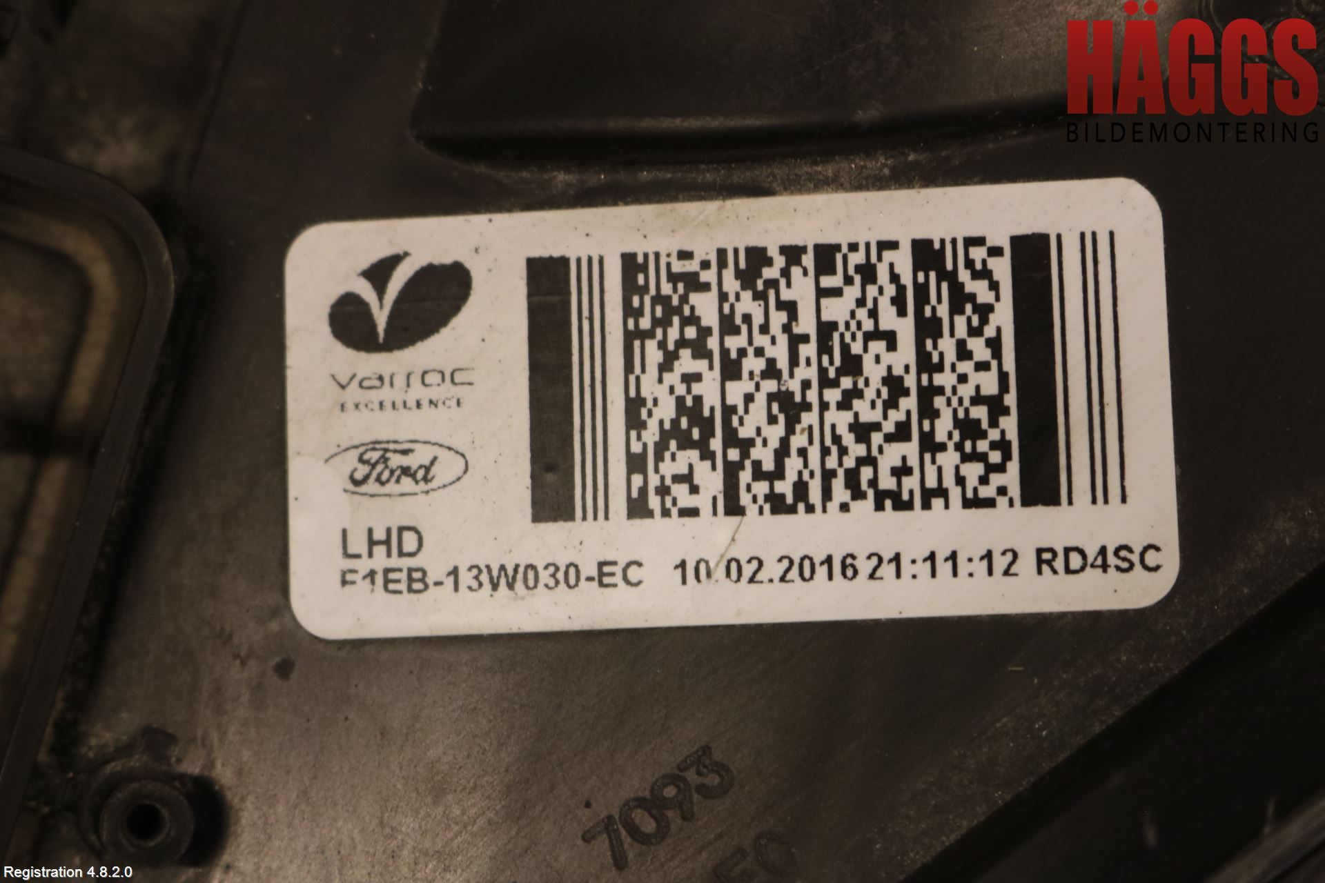 Ford FOCUS 15-18 Strålkastare Vänster