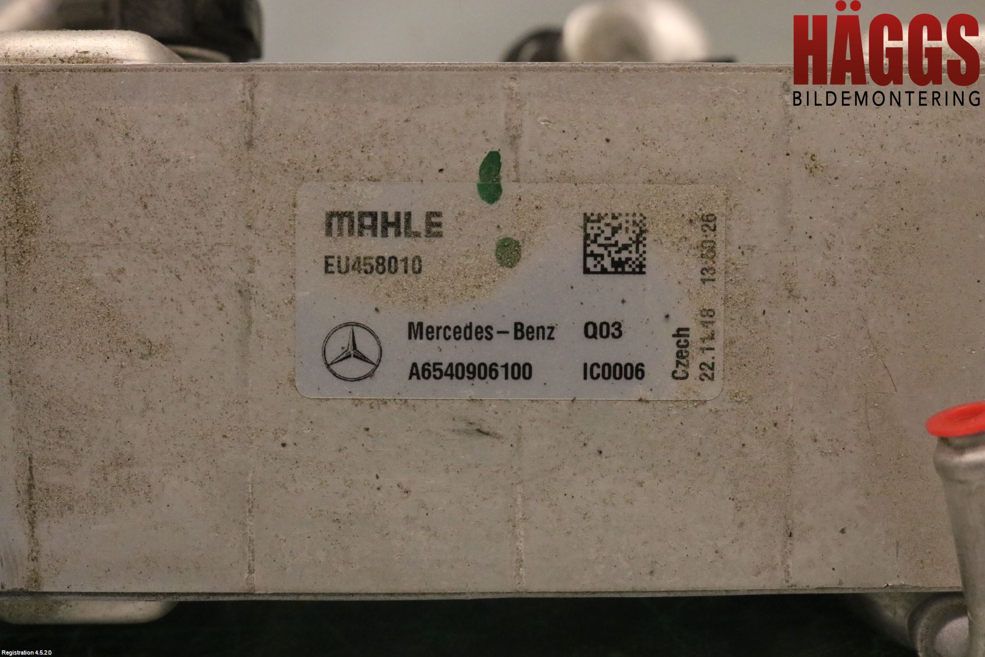 Mercedes-Benz MB E-KLASS (W213) 16-23 Laddluft-Intercooler Kyl