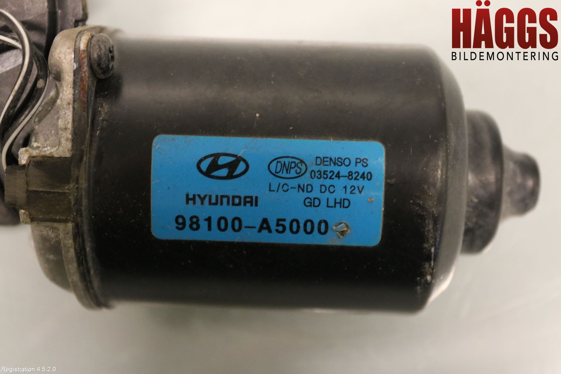 Hyundai i30 GD 13-17 Torkarmotor Vindruta