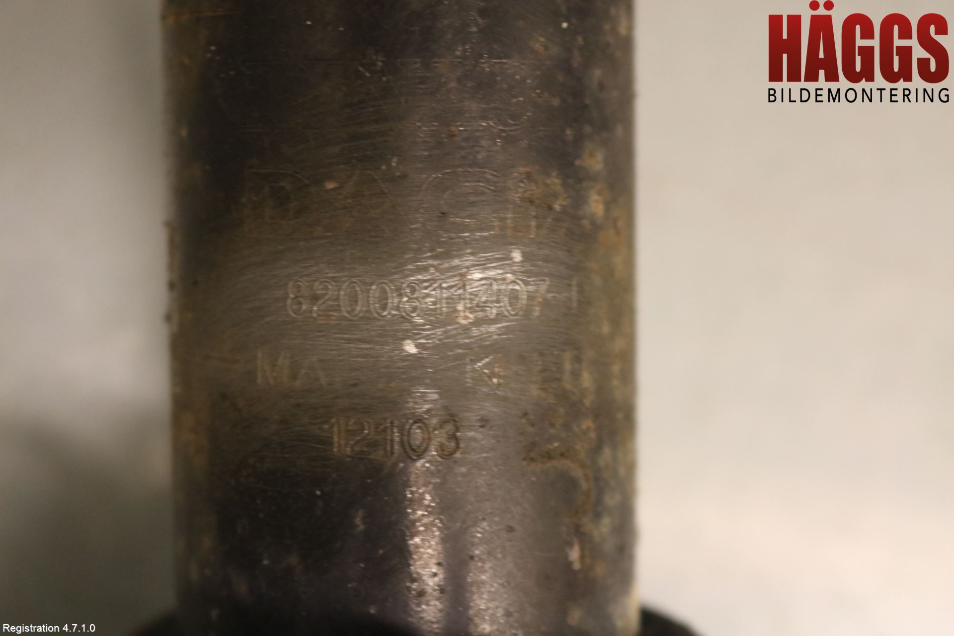 Dacia DUSTER 10-17 Fjäderben Bak Höger