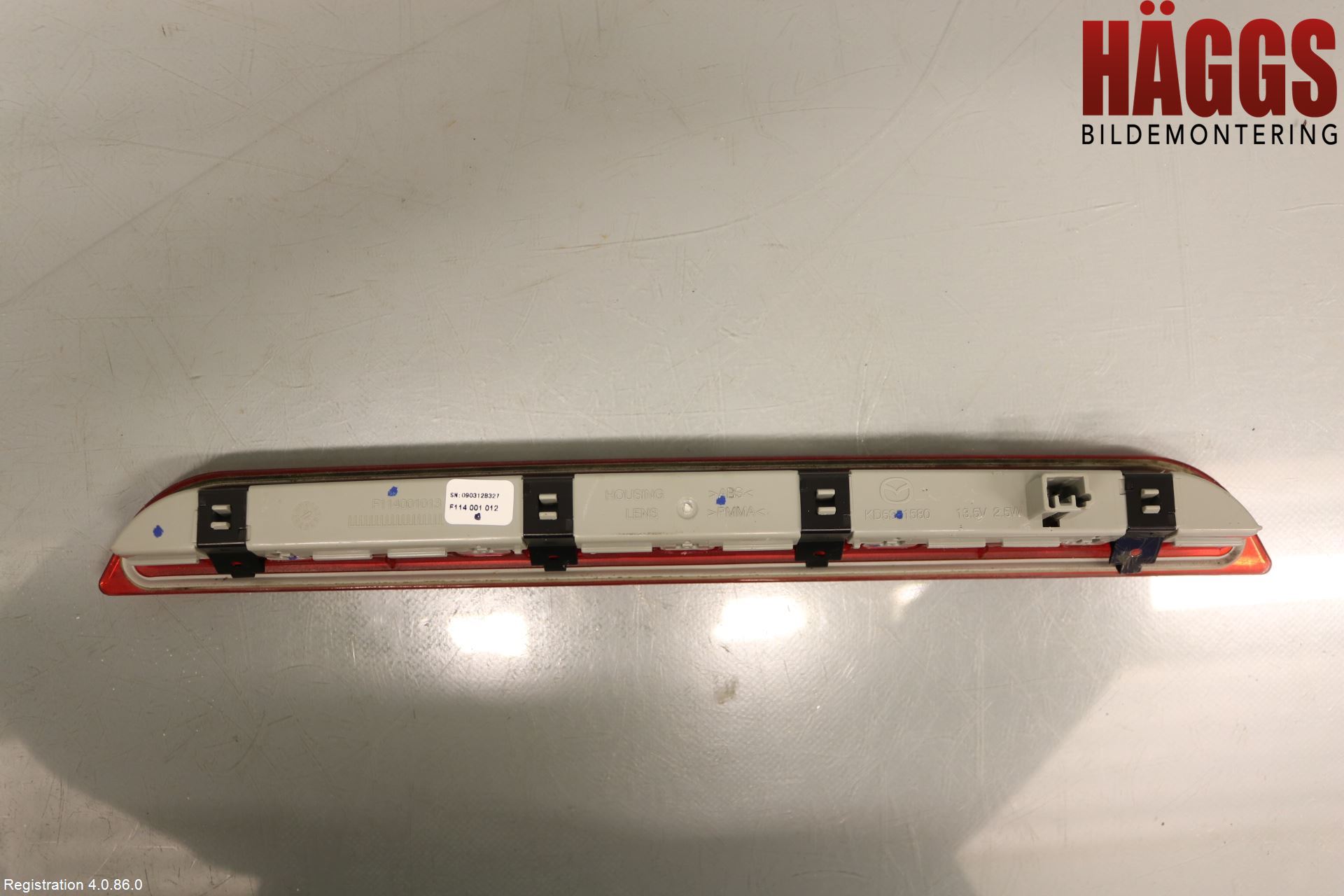 Mazda CX-5 12-17 Bromsljus Bakruta