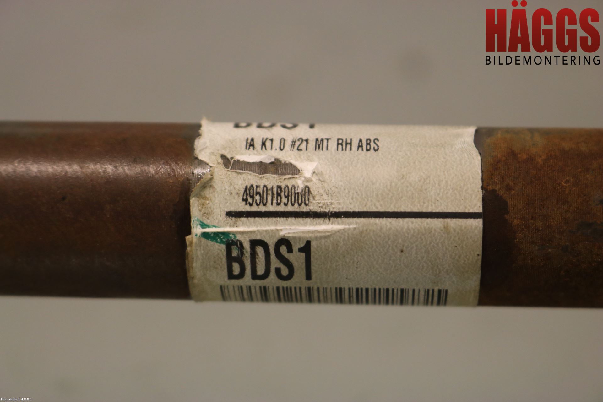 Hyundai i10 BA 17-20 Drivaxel Fram Höger