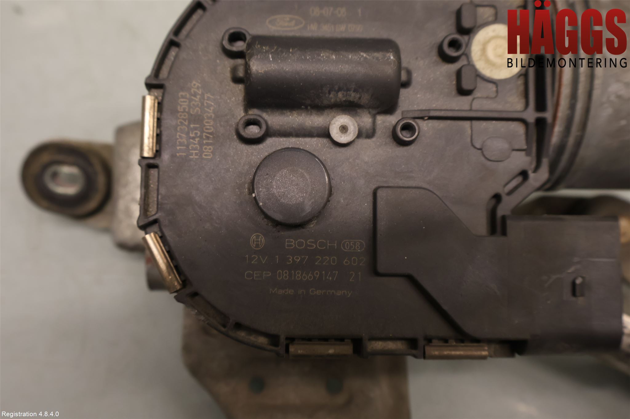 Ford GALAXY 06-15 Torkarmotor Vindruta