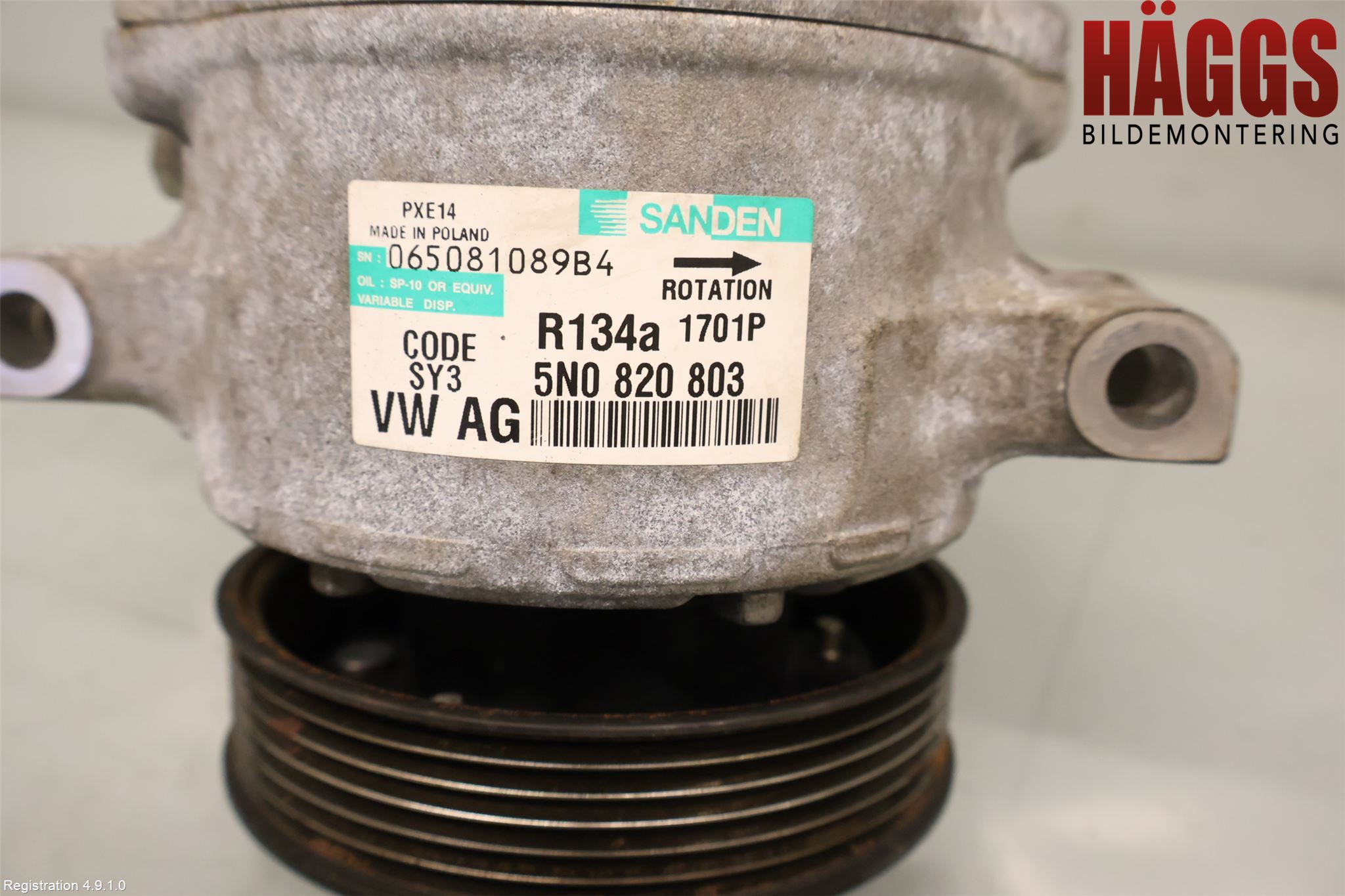 Audi A3/S3 05-13 Ac Kompressor