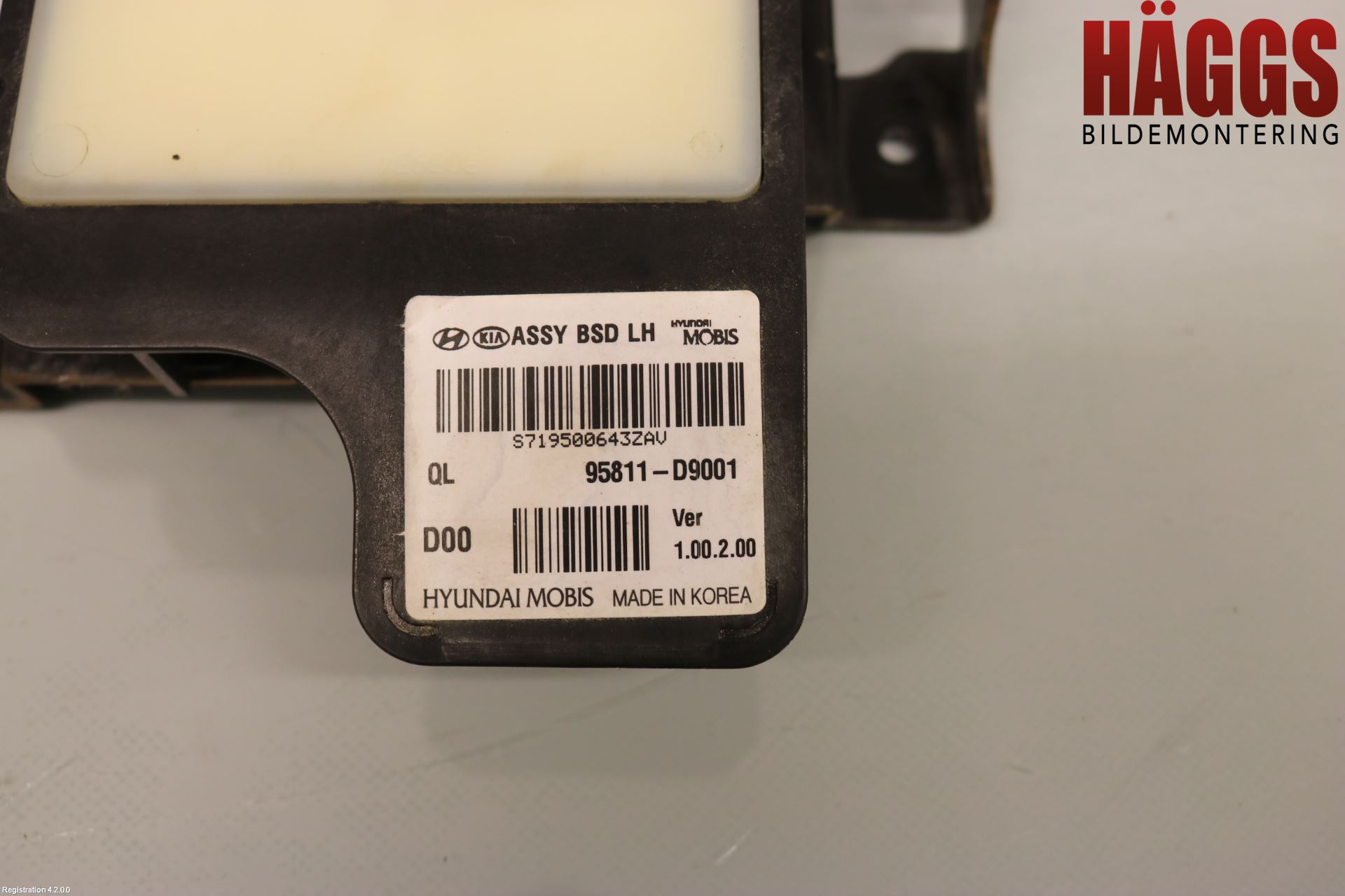Kia SPORTAGE (QL) 16-21 Sensor Aktivt Kollisionsskydd