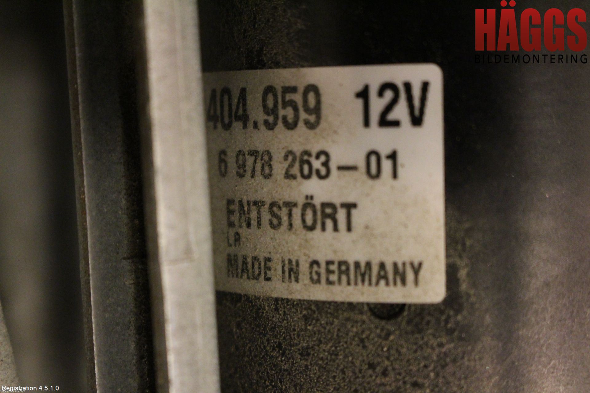 BMW 3 E90/91 SED/TOU 05-12 Torkarmotor Vindruta
