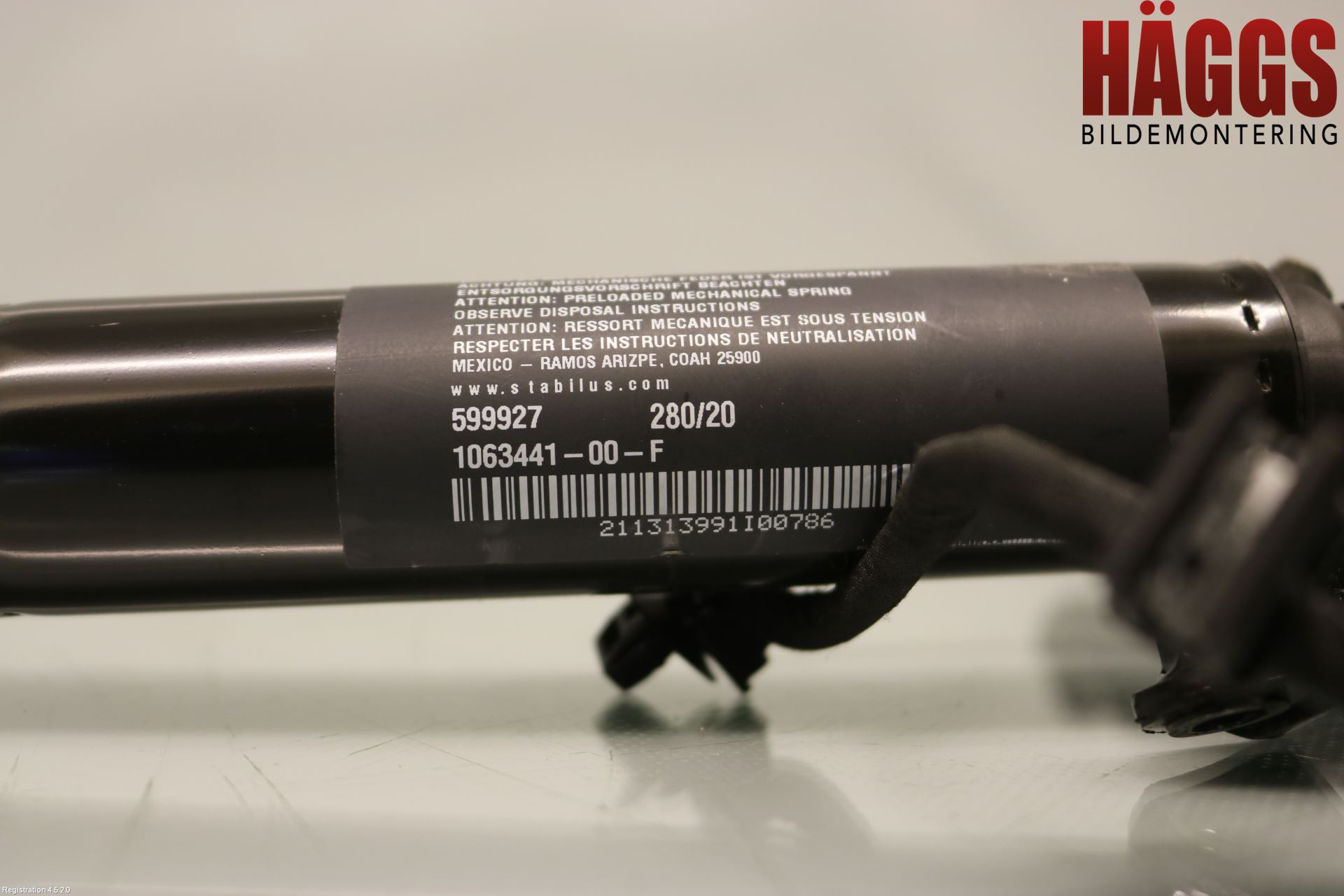 Tesla MODEL X 16- Gasfjäder Övrigt