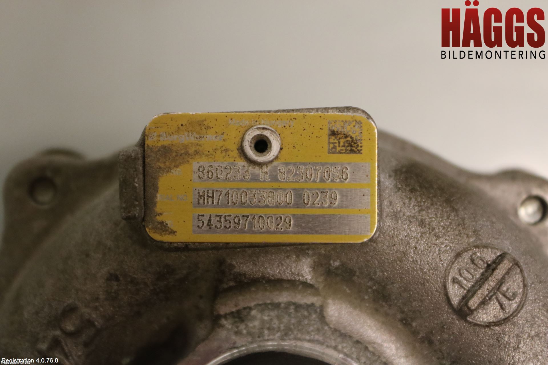 Nissan NV200/NV200 COMBI Turboaggregat