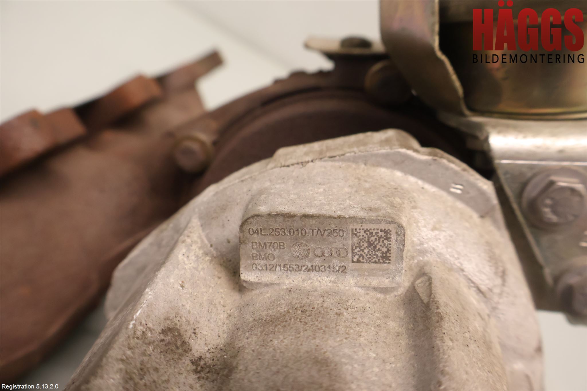 Volkswagen VW PASSAT 15-19 Turboaggregat