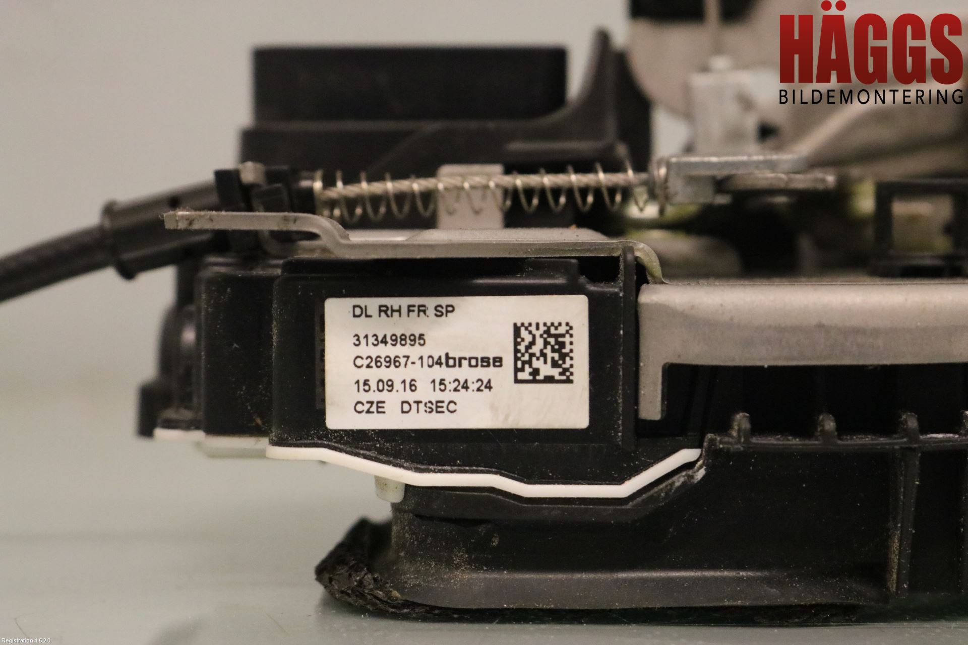 Volvo V90 17->> Låskista-Dörrlås