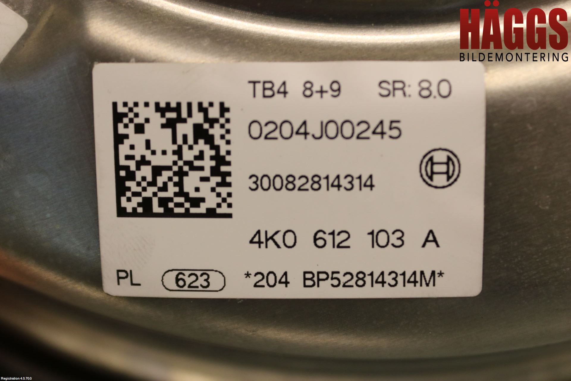 Audi A6 F2/C8 19- Bromsservo