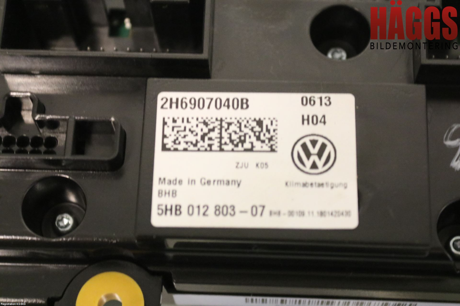 Volkswagen VW AMAROK 2H 10-22 Ac Styrenhet Ac Manöveren