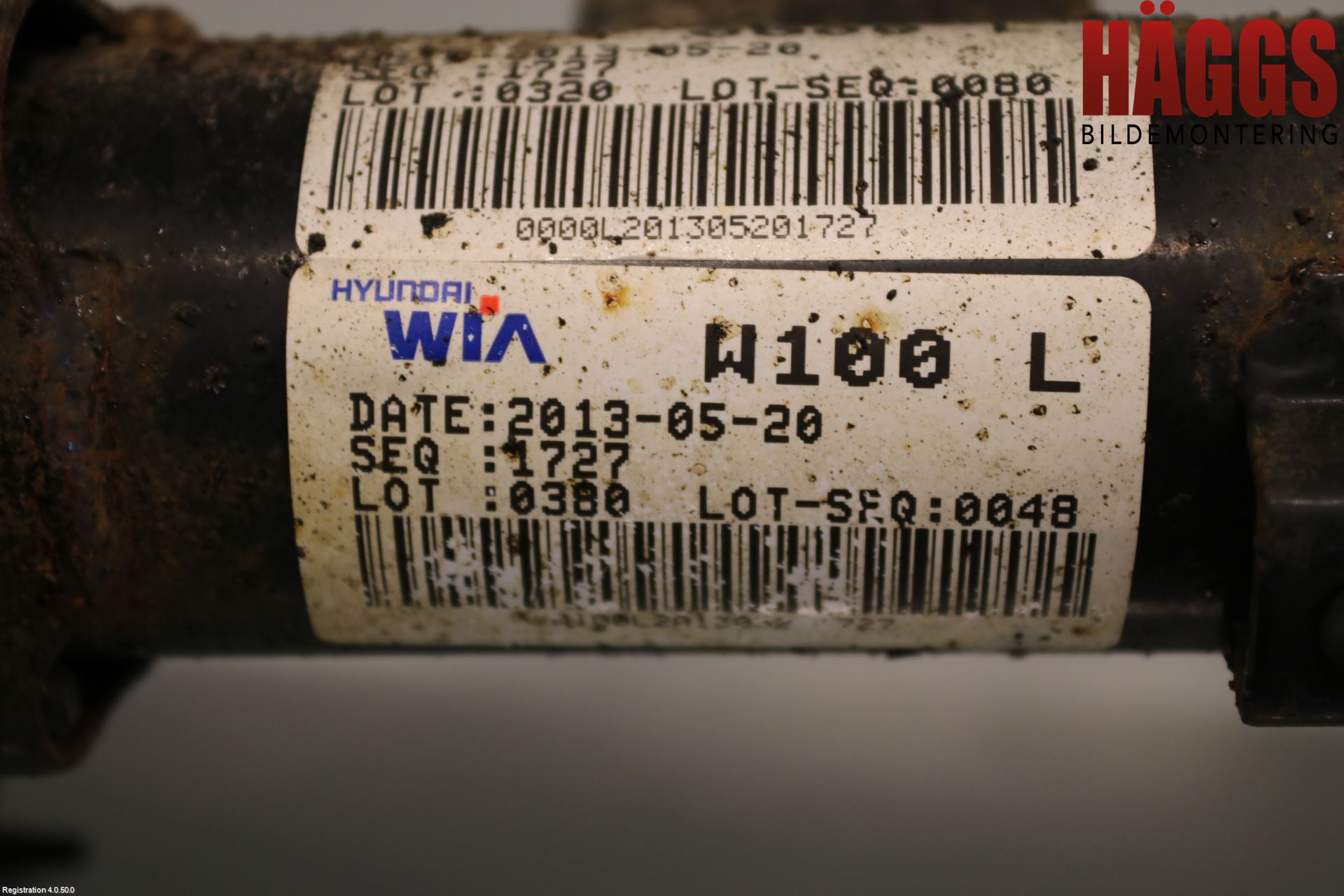 Kia RIO 12-16 Fjäderben Fram Vänster