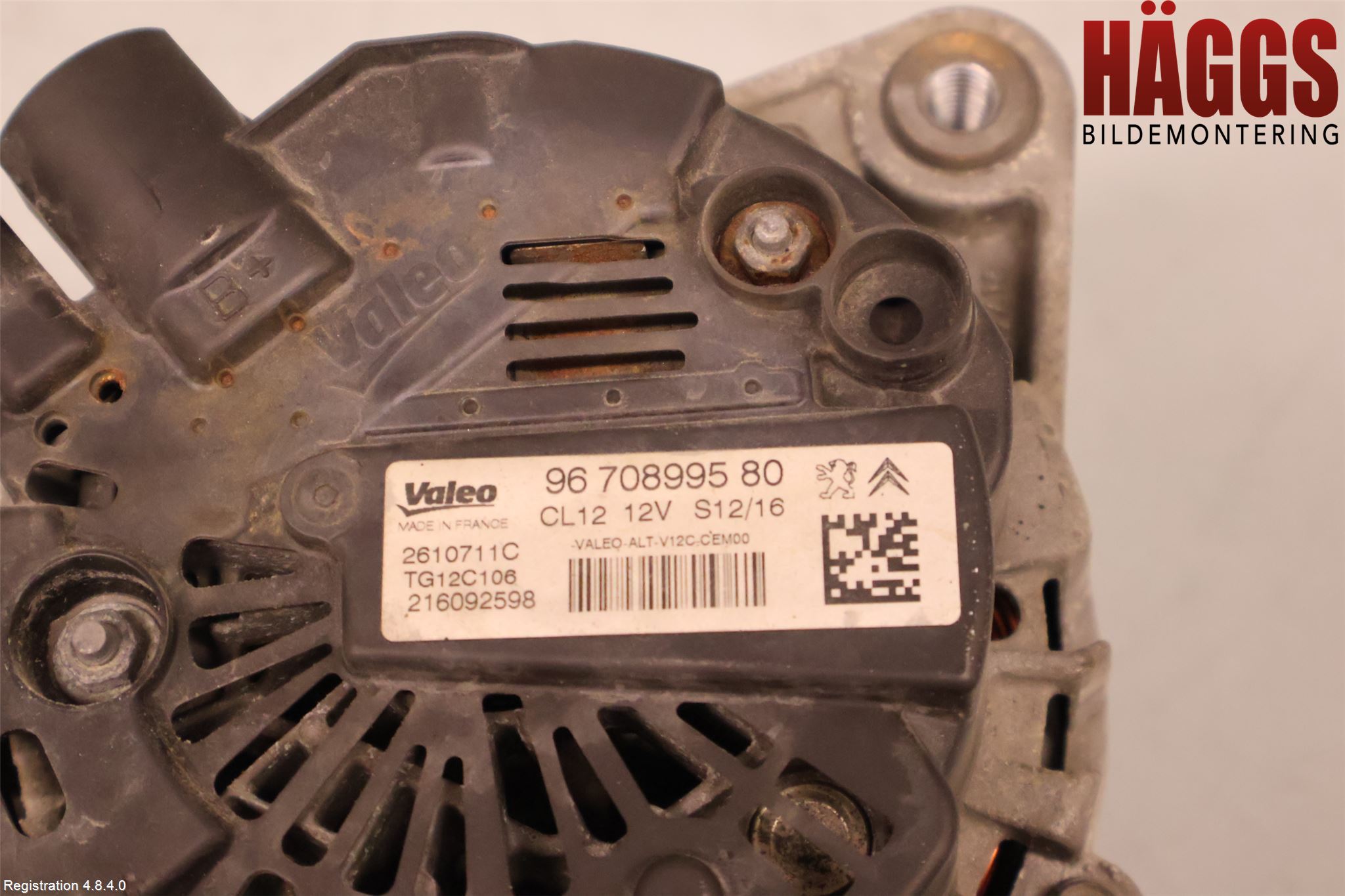 Peugeot PEUGOT 208 16-19 Generator