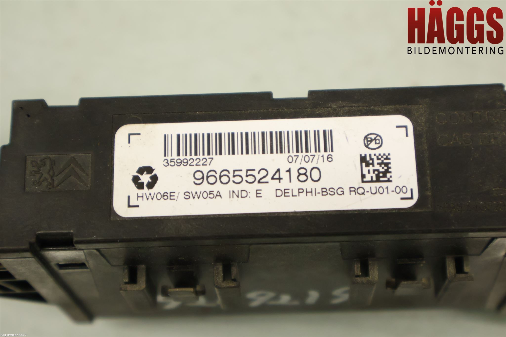 Peugeot 308 14-21 Styrenhet Dragkrok