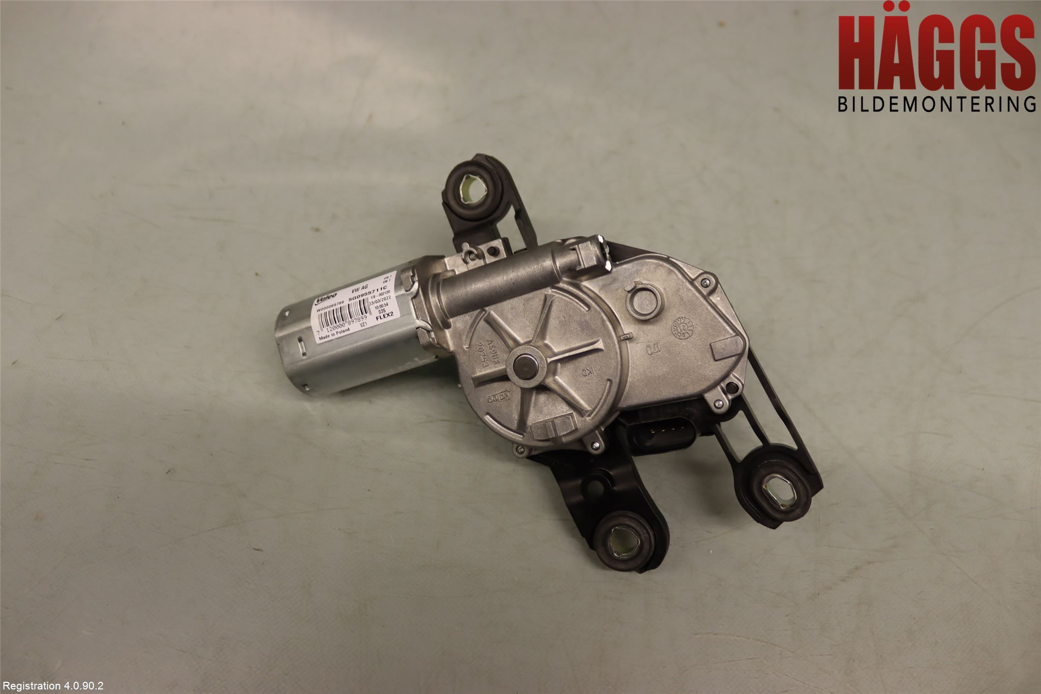 Volkswagen VW T-ROC 18- Torkarmotor Baklucka