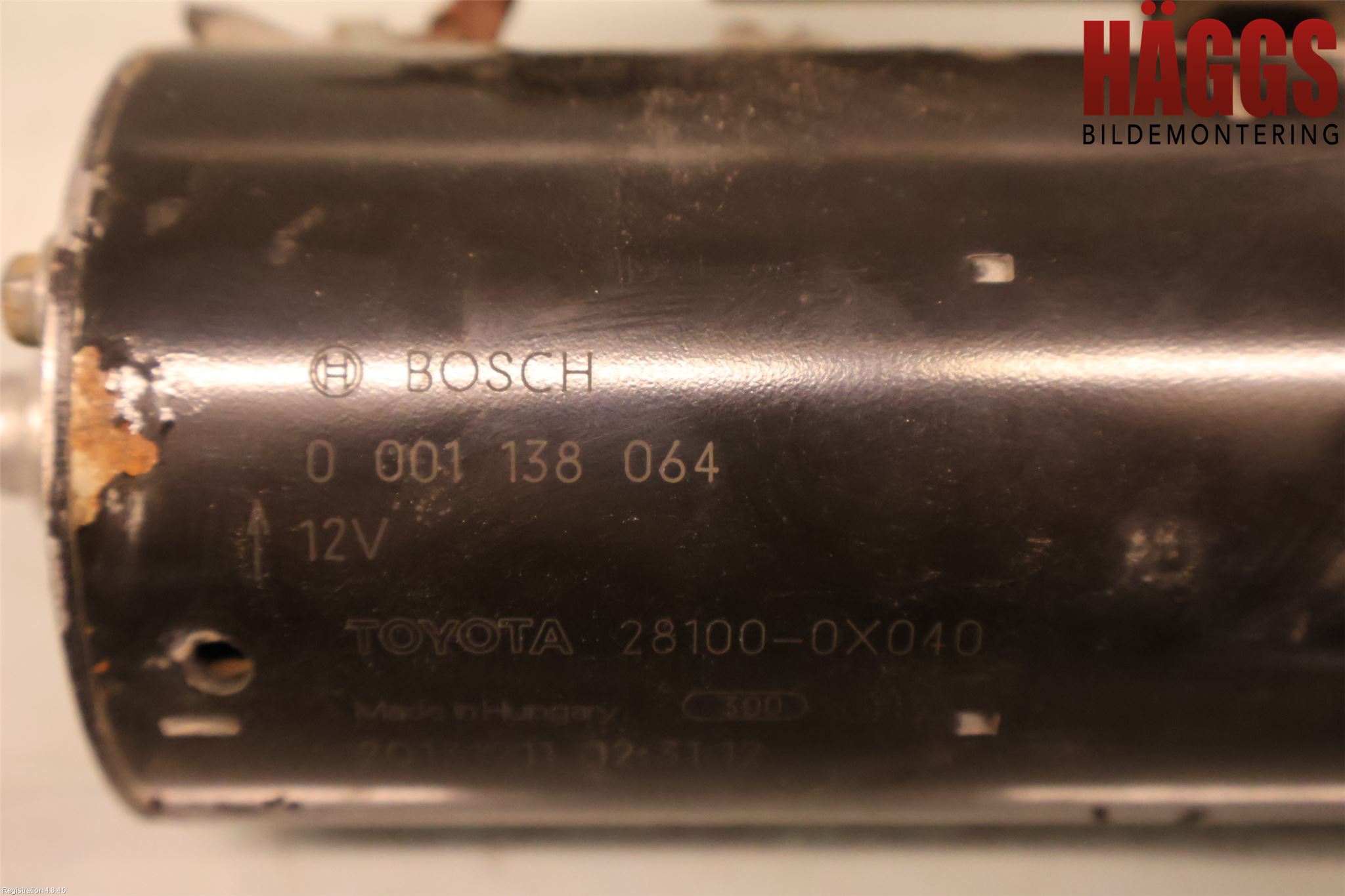 Toyota VERSO 09-18 Startmotor Diesel