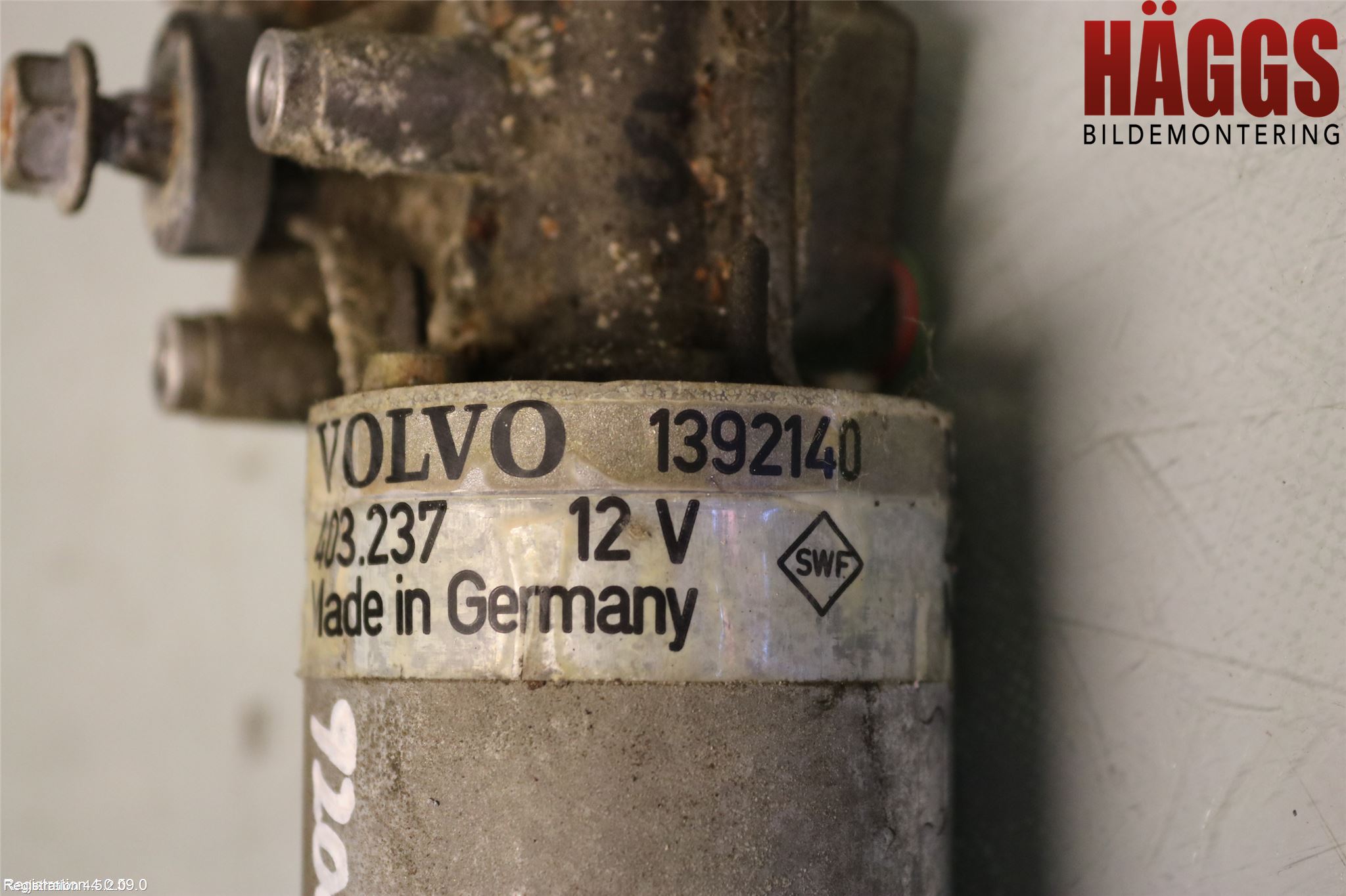 Volvo S90/V90 97-98 Torkarmotor Vindruta