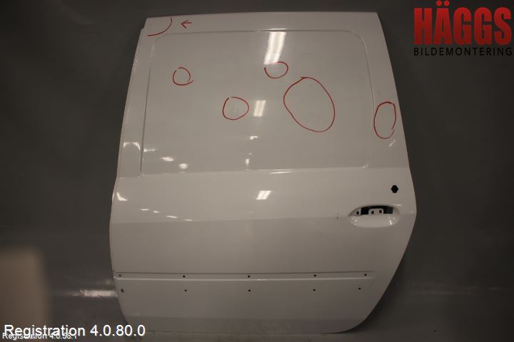 Dacia LOGAN VAN Dörr Sido-Skjutdörr Vä