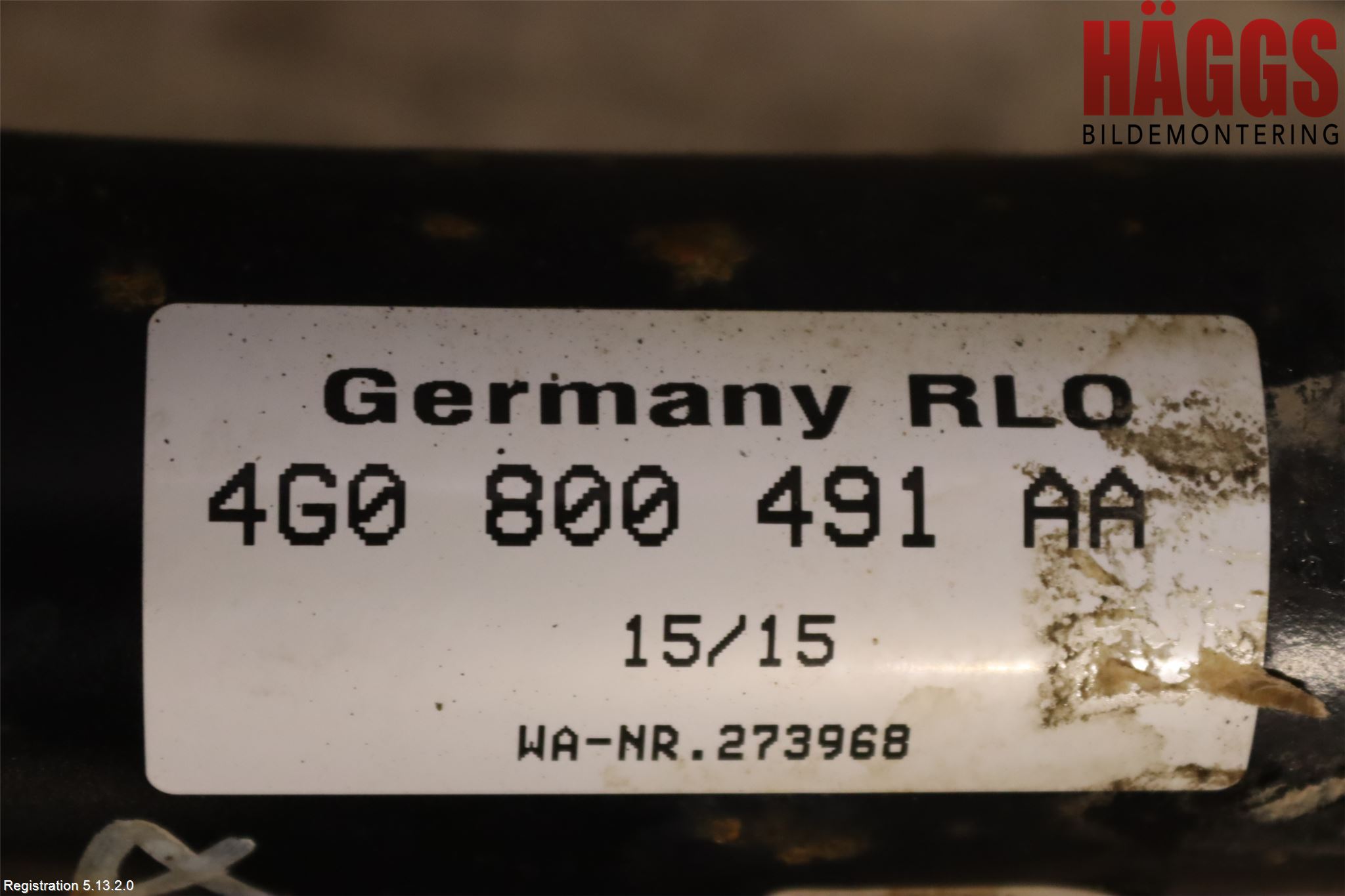 Audi A6 ALLROAD 12-18 Dragkrok