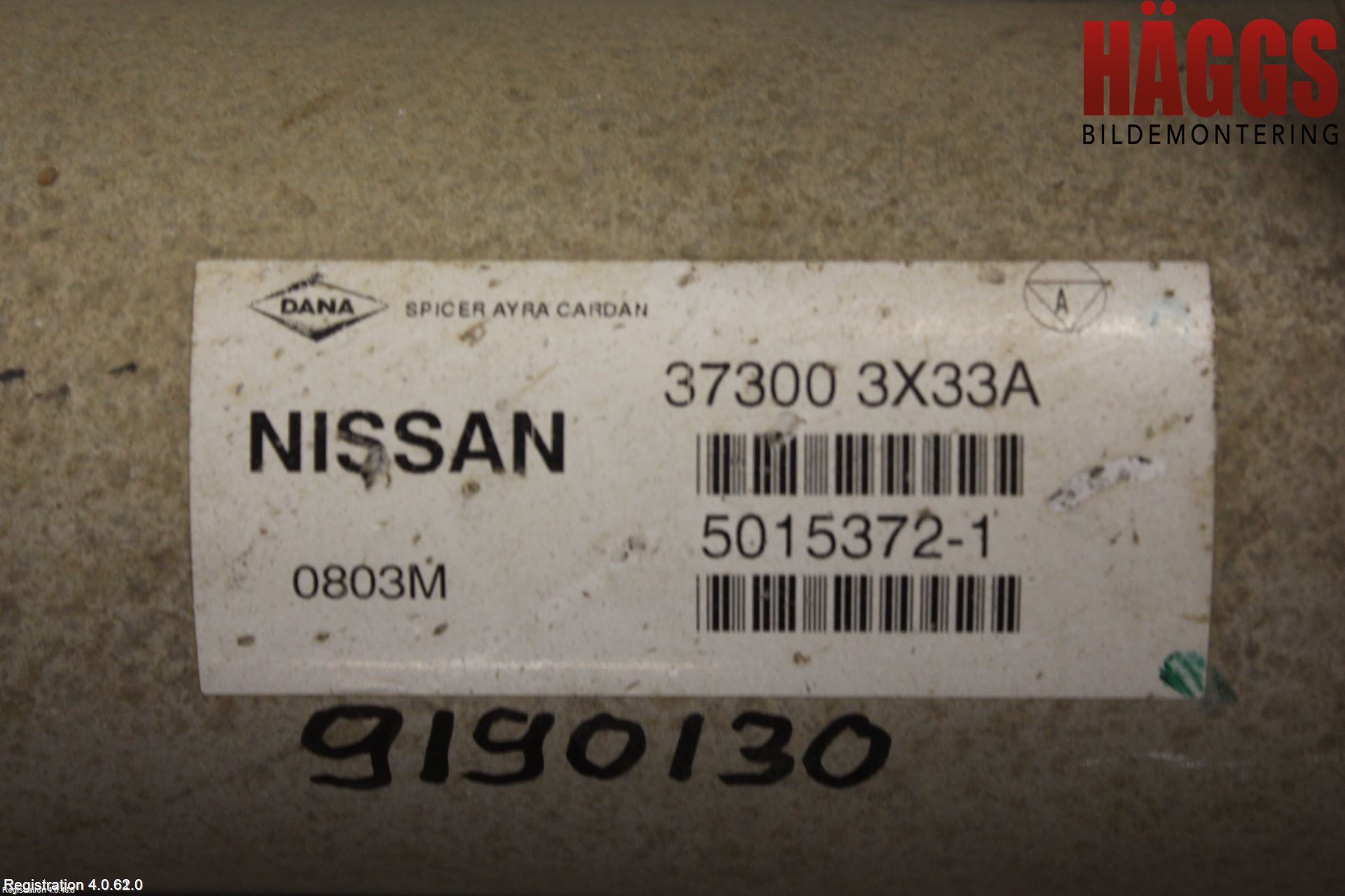 Nissan NAVARA 05-16 Mellanaxel Komp