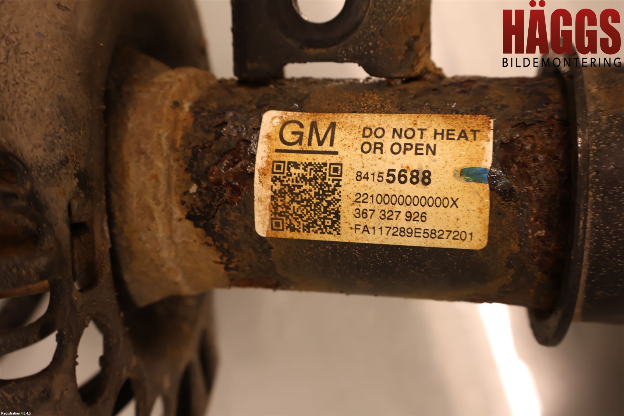 Opel INSIGNIA 17- Fjäderben Fram Höger