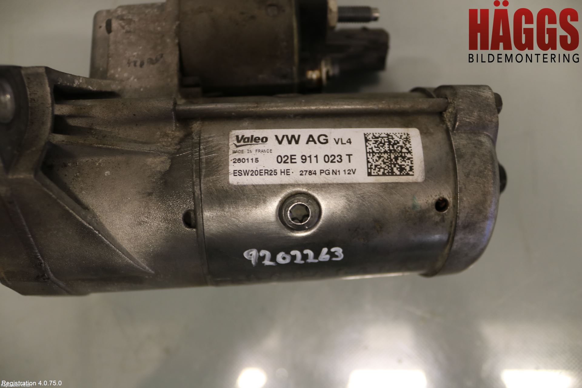 Volkswagen VW PASSAT 15-19 Startmotor Diesel