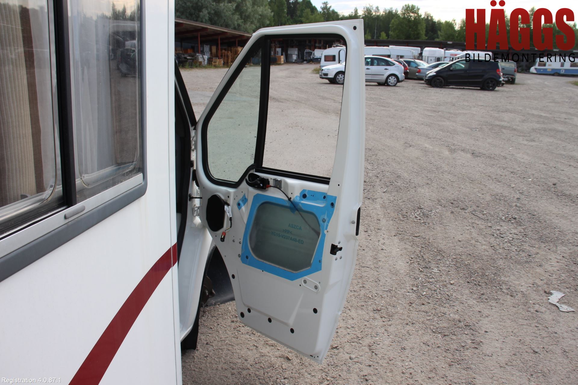 Ford TRANSIT    00-06 Dörr Fram Höger