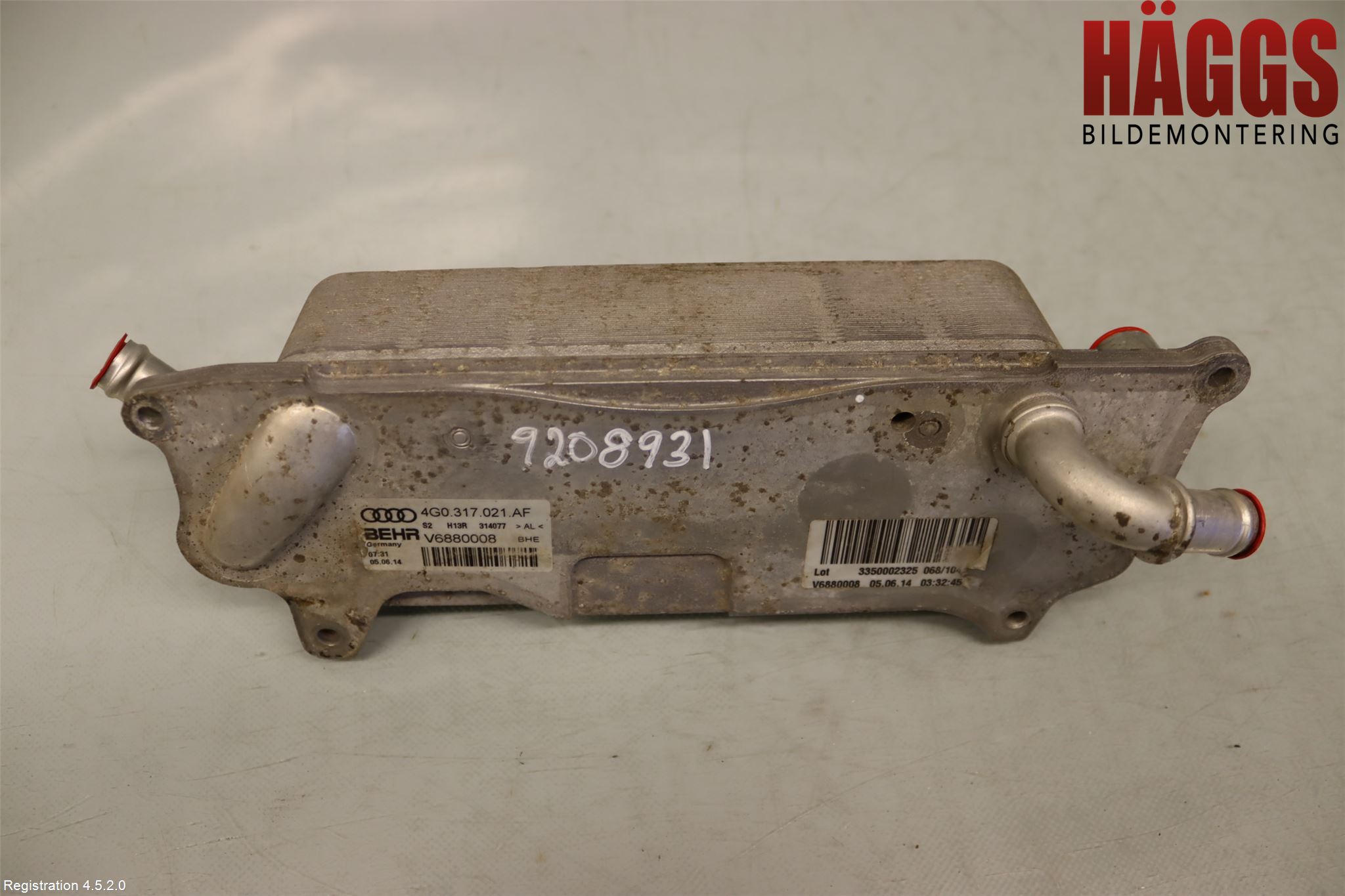 Audi A6 ALLROAD 12-18 Oljekylare Automat