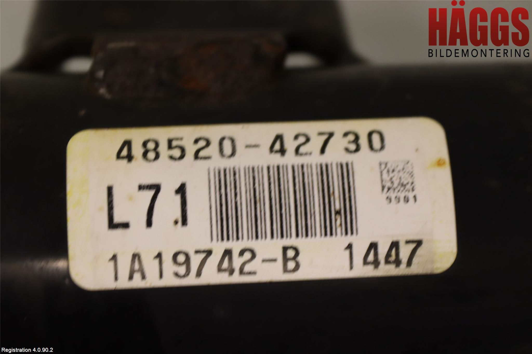 Toyota RAV4 19- Fjäderben Fram Vänster