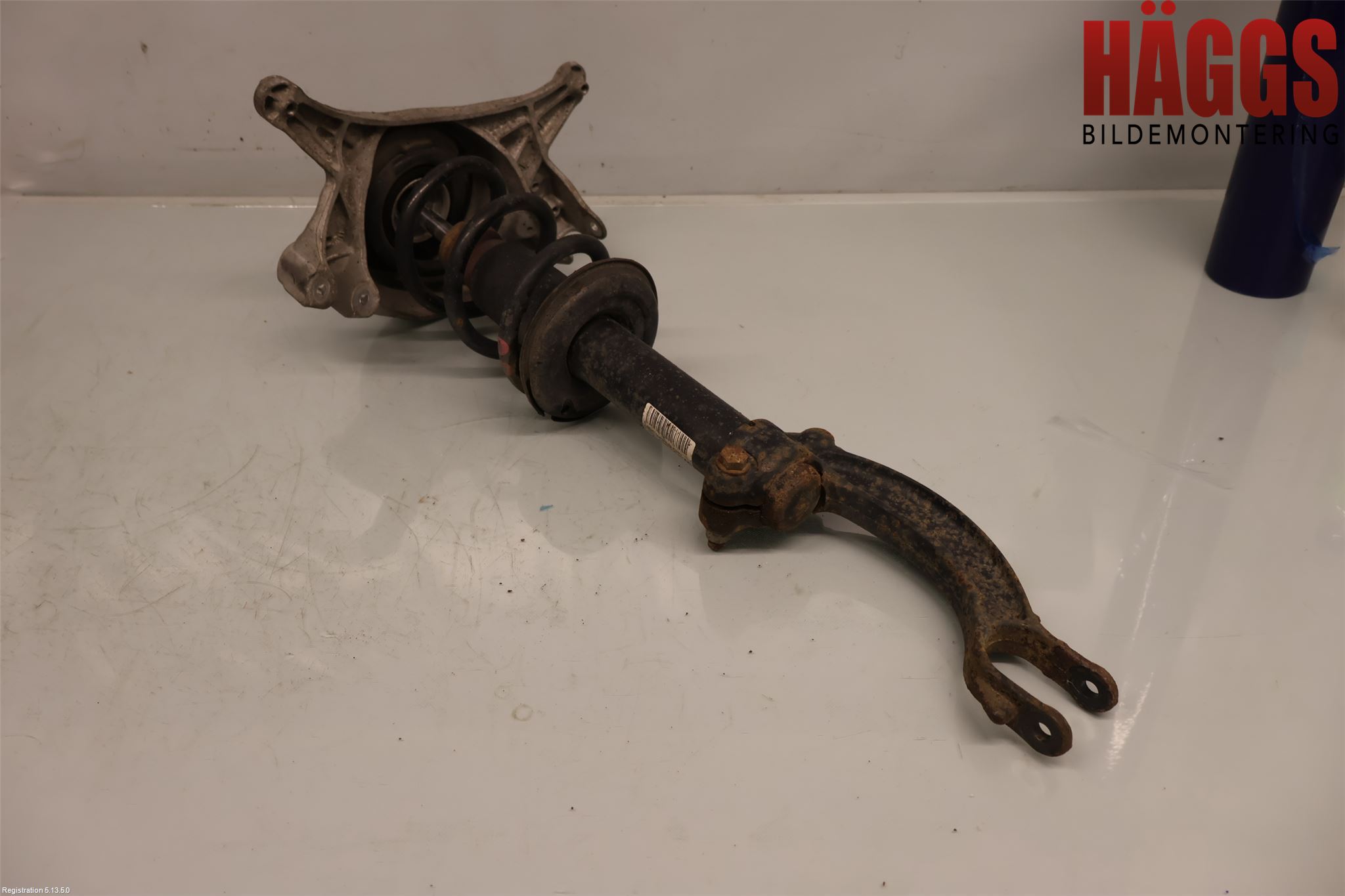 Audi A4/S4 08-11 Fjäderben Fram Vänster