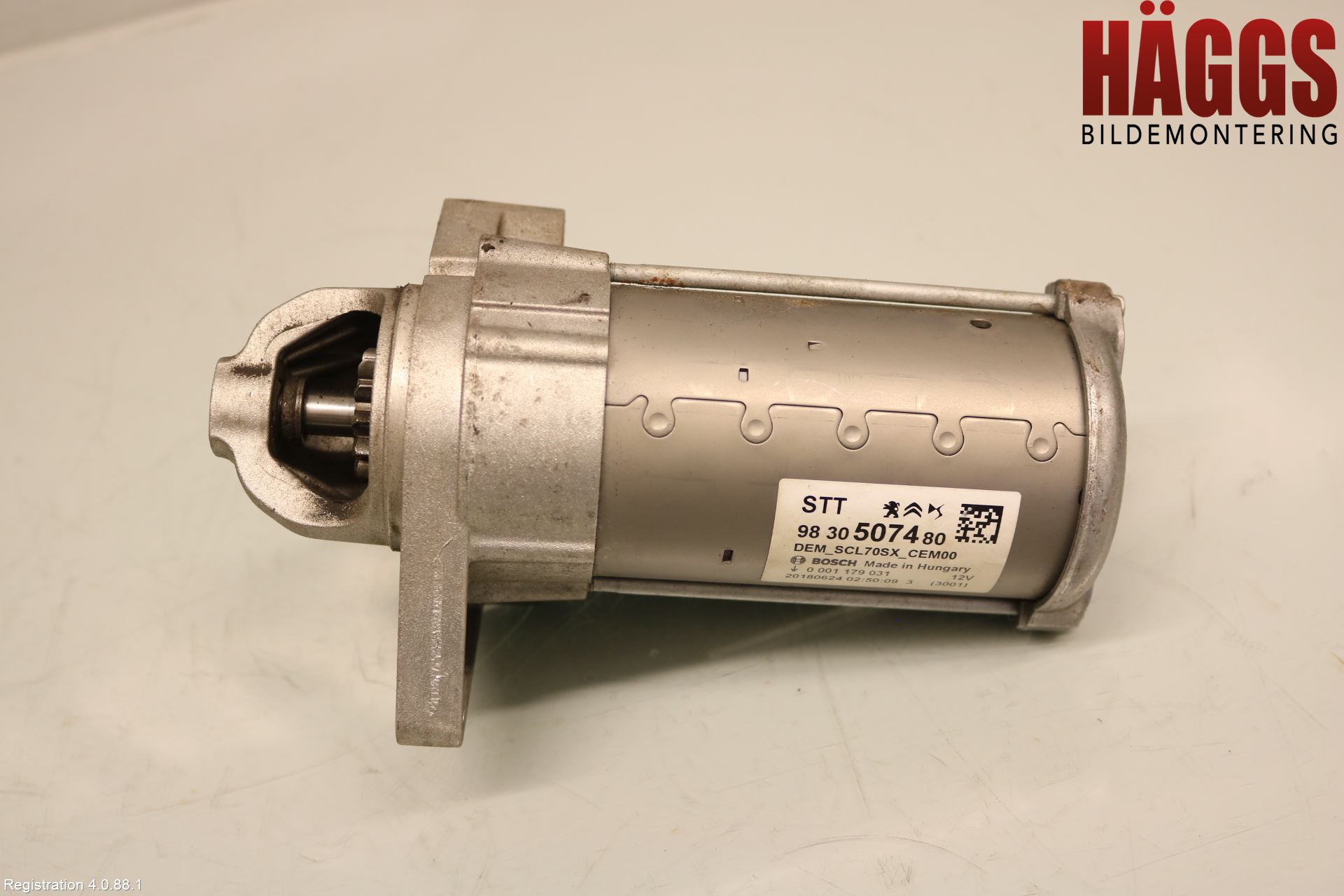 Peugeot 2008 13-20 Startmotor